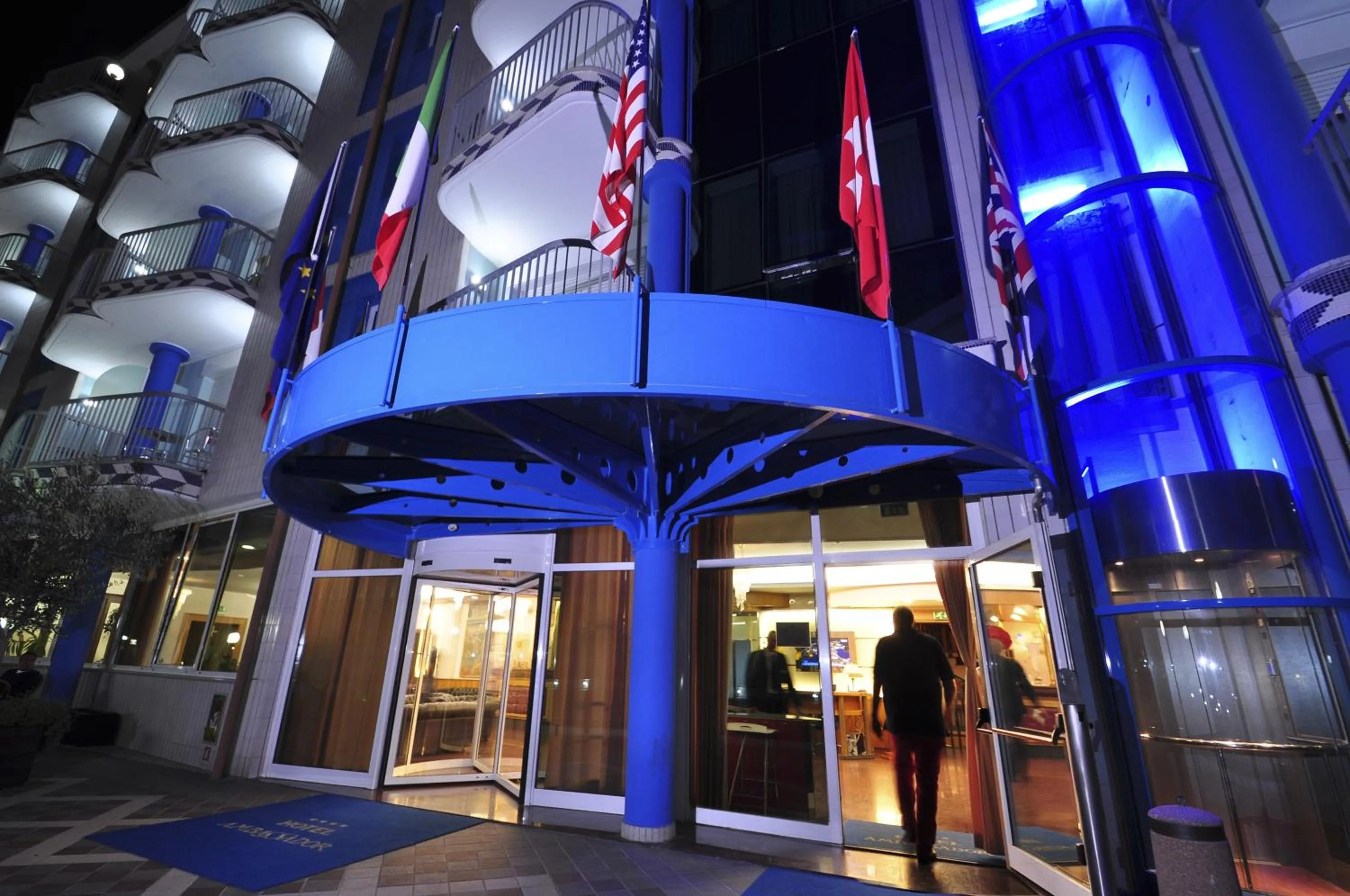 Facade/entrance in Hotel Ambassador