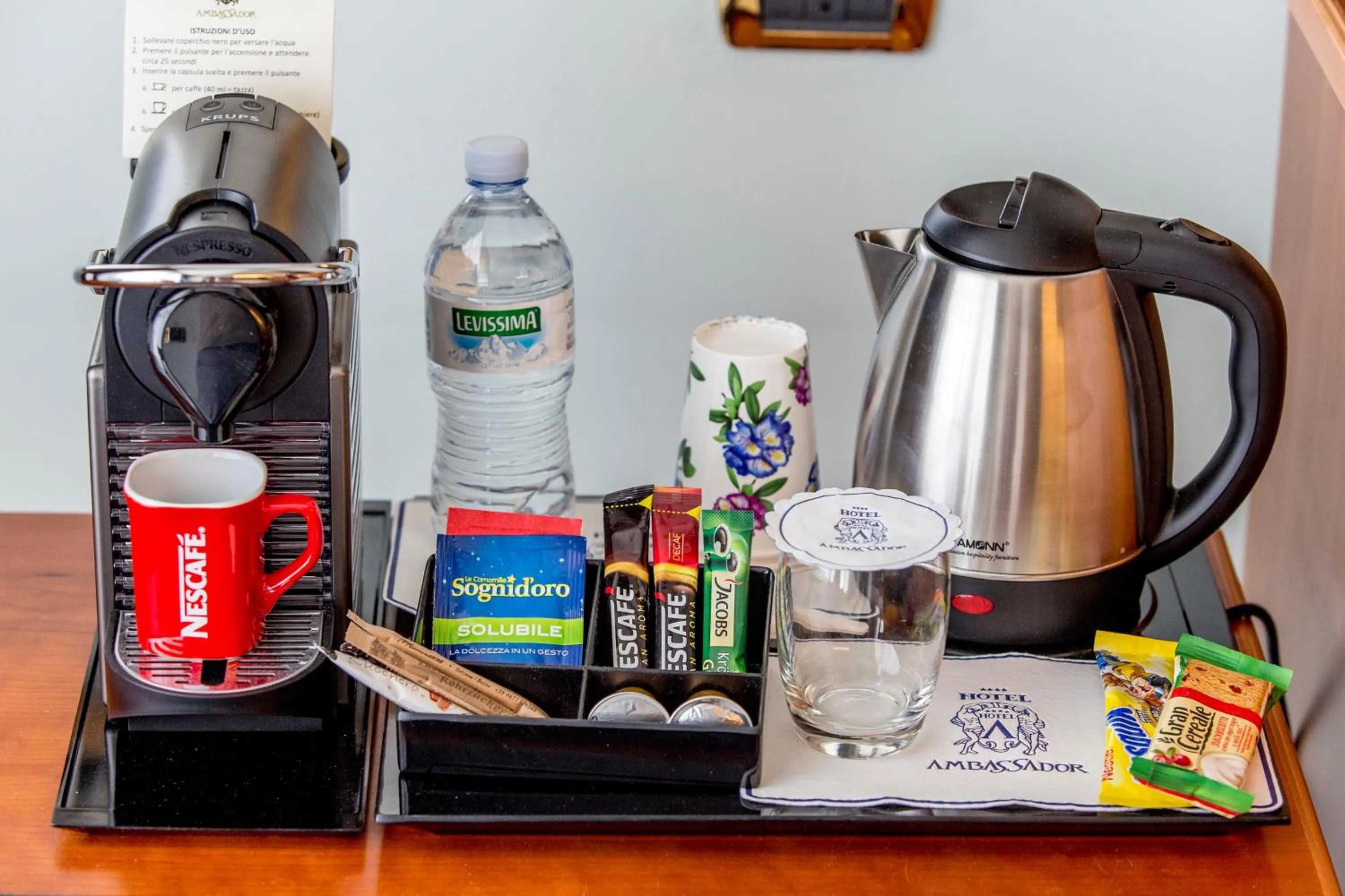 Coffee/tea facilities in Hotel Ambassador