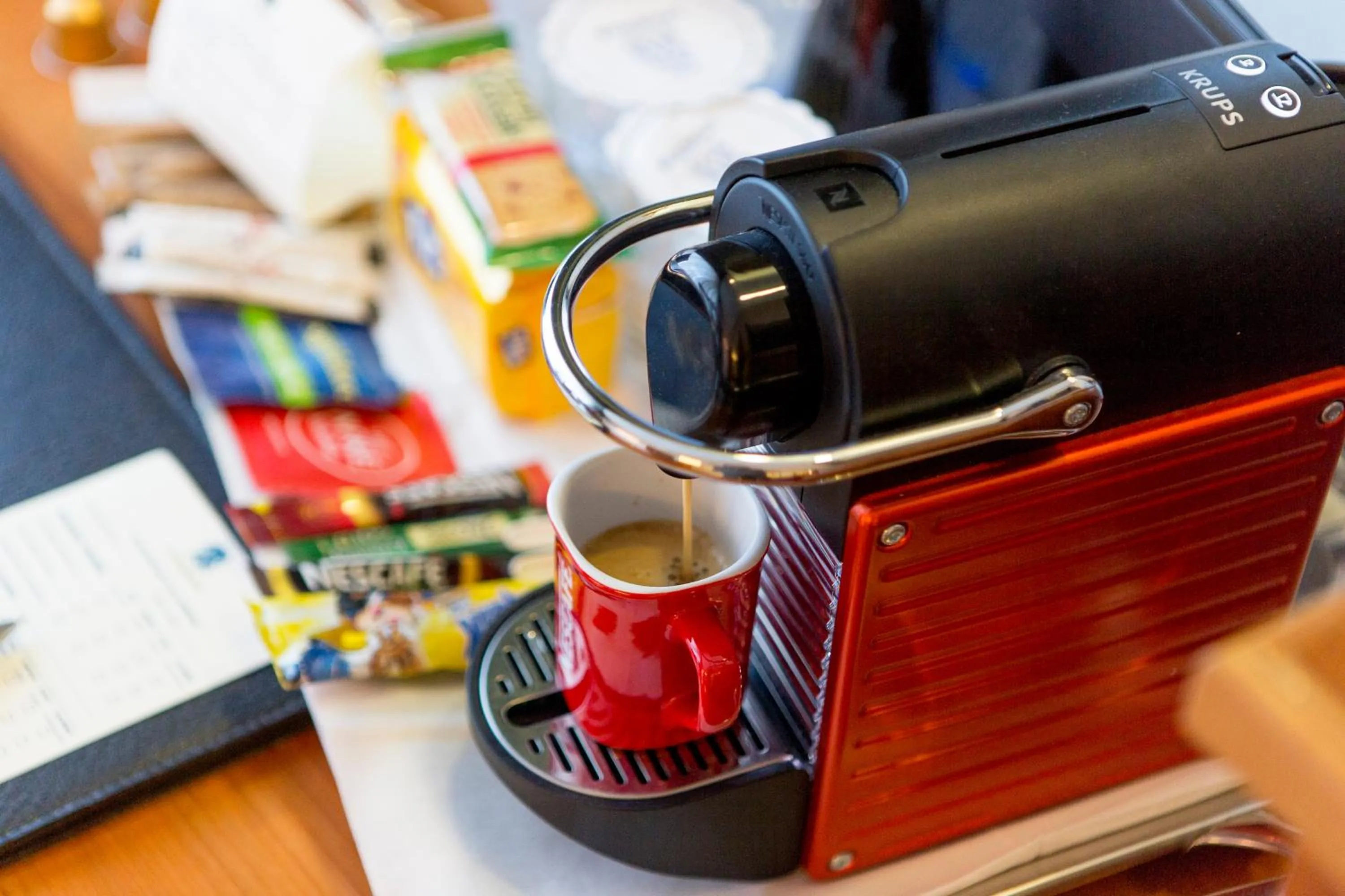 Coffee/tea facilities in Hotel Ambassador