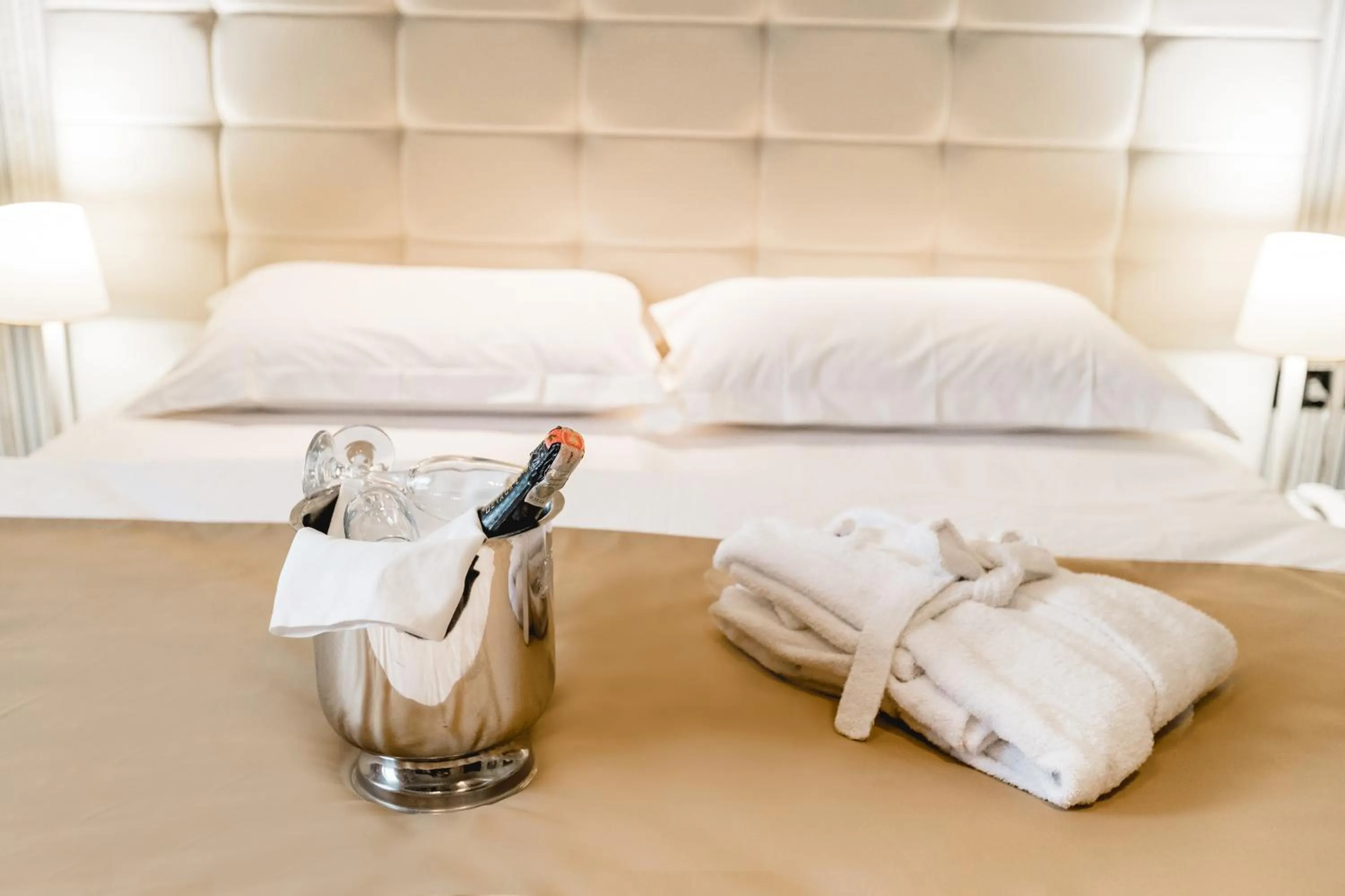 Bed in Green House Hotel & Restaurant