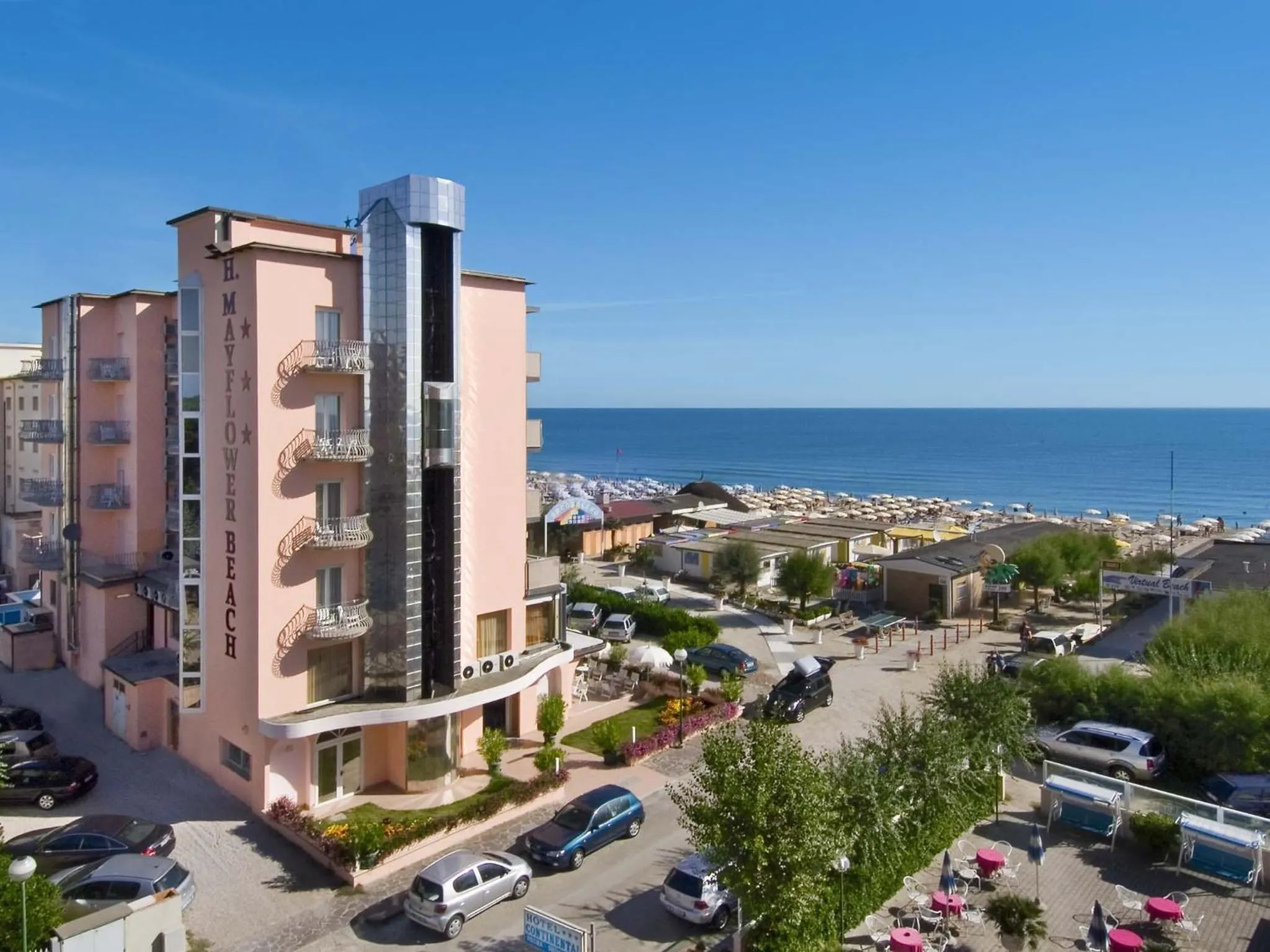 Bird's eye view in Hotel Mayflower