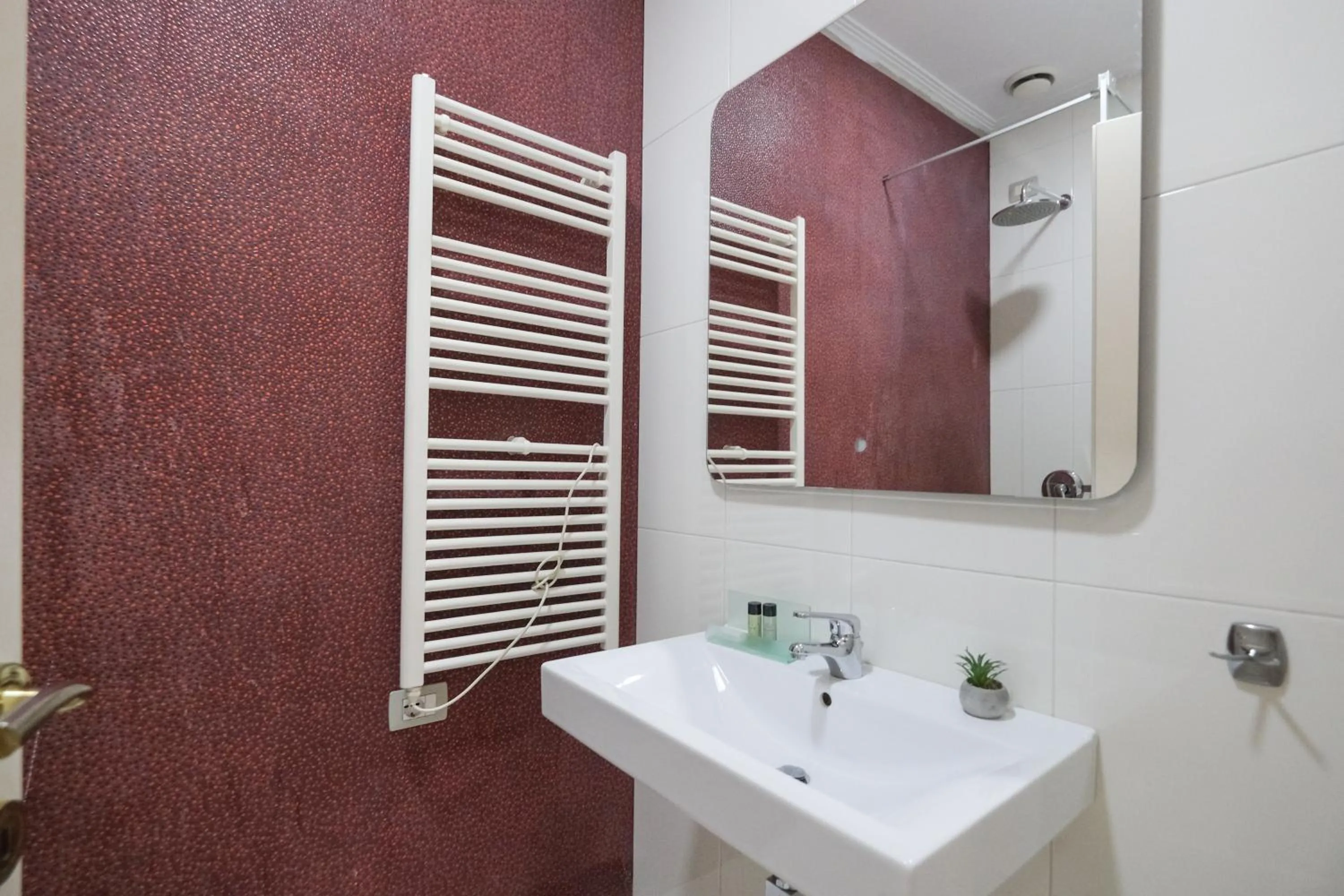 Bathroom in Golden City Hotel , Tirana