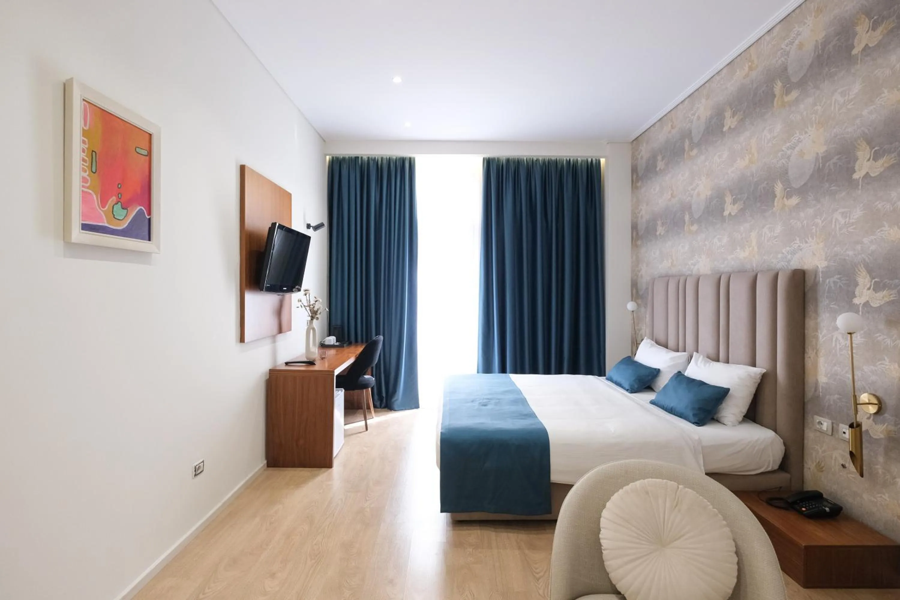 Bedroom, Bed in Golden City Hotel , Tirana