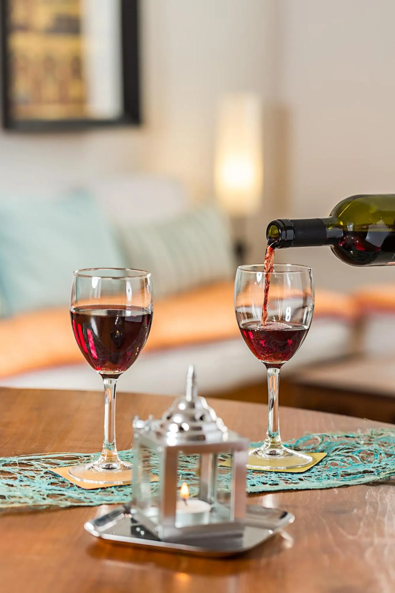 Alcoholic drinks in Villa Shanti - Heritage Hotel for Foodies