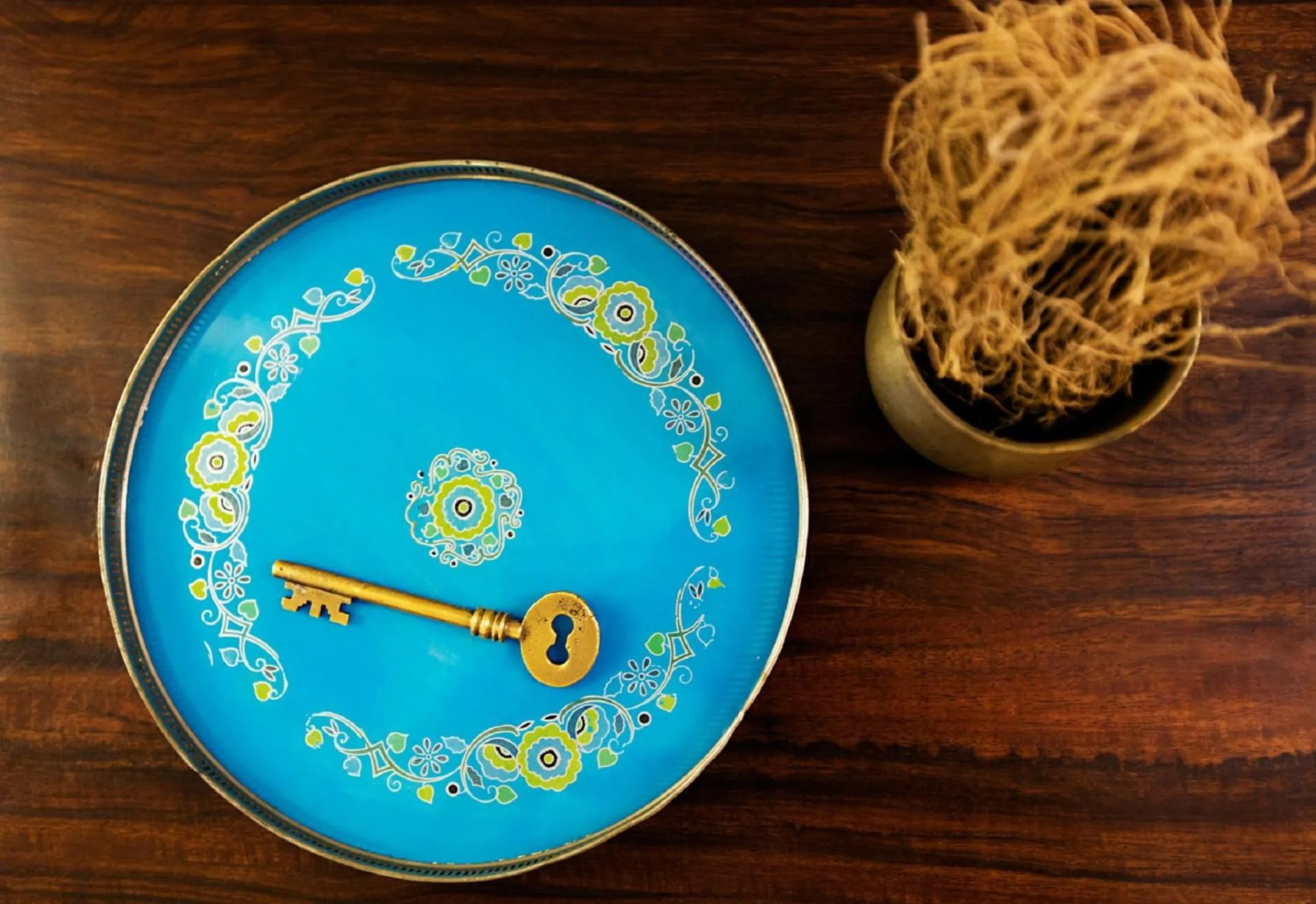 Decorative detail in Villa Shanti - Heritage Hotel for Foodies