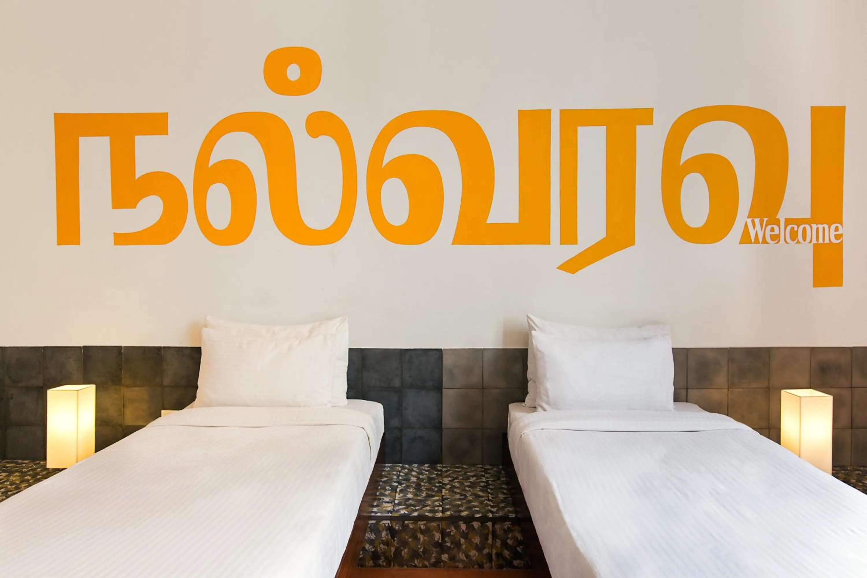 Bed in Villa Shanti - Heritage Hotel for Foodies