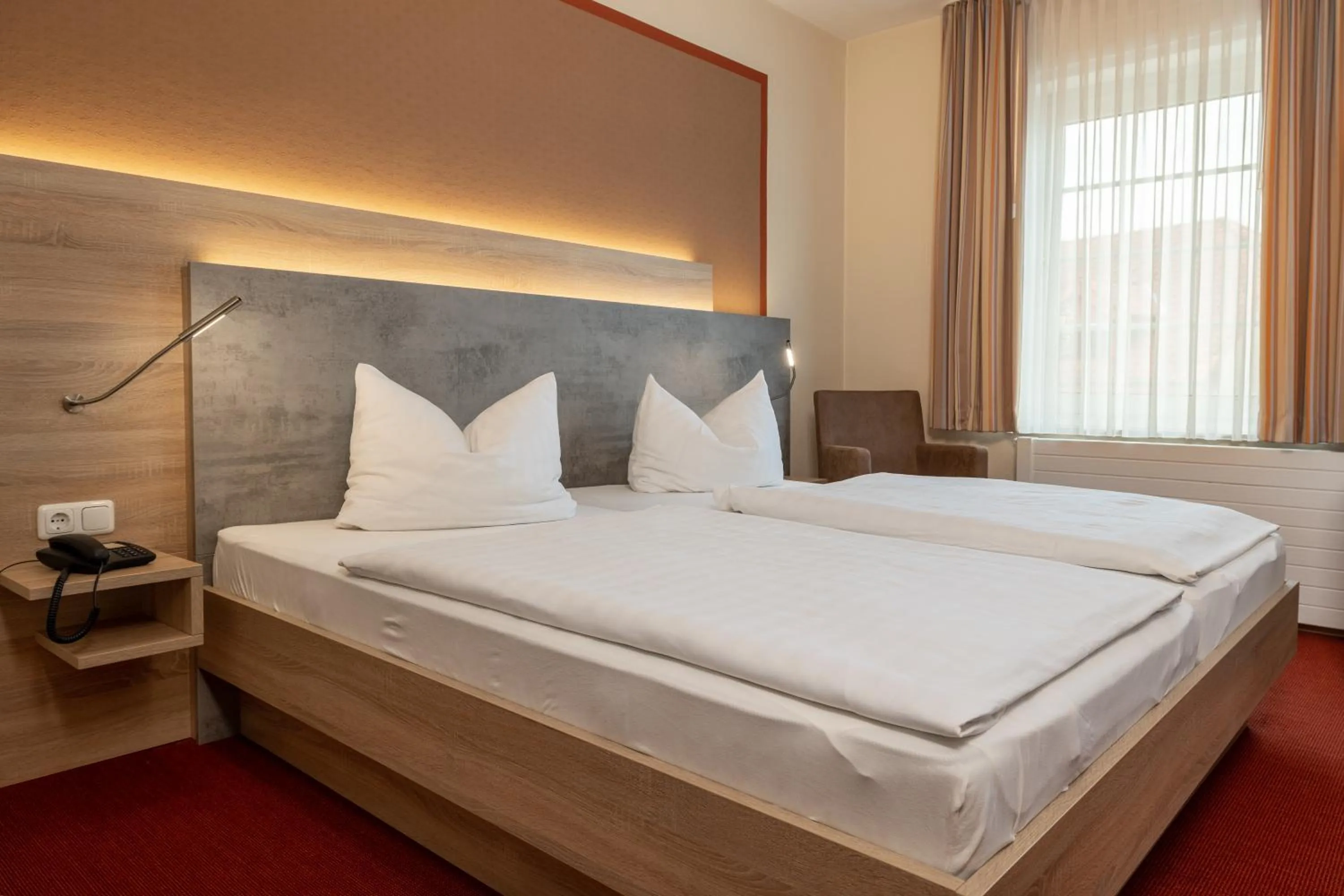 Bed in Hotel-Restaurant Sälzerhof