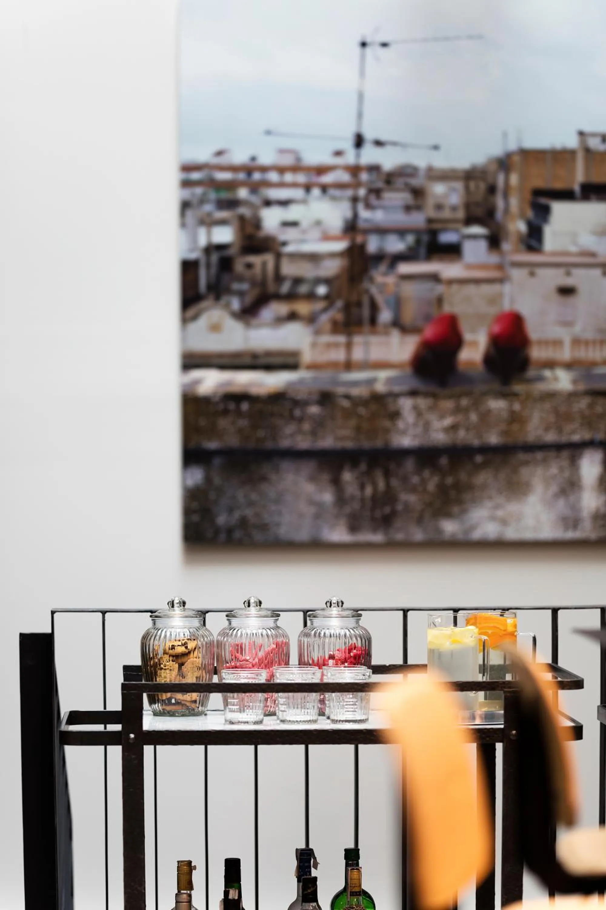 Decorative detail in Yurbban Ramblas Boutique Hotel