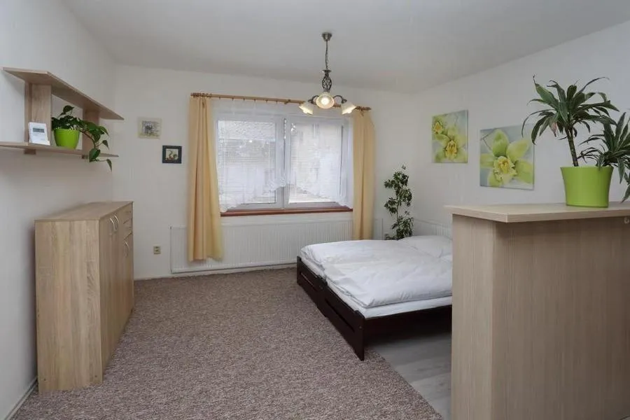 Bedroom, Bed in Aparthotel Brokeš