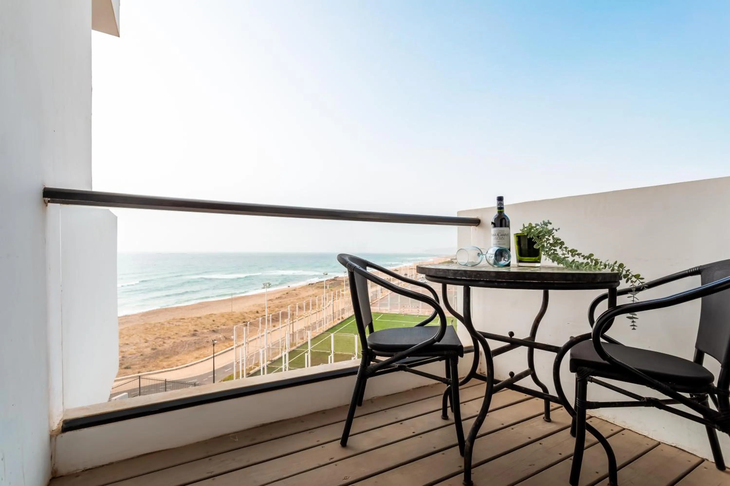 Balcony/Terrace in Jacob Sea Life Nahariya