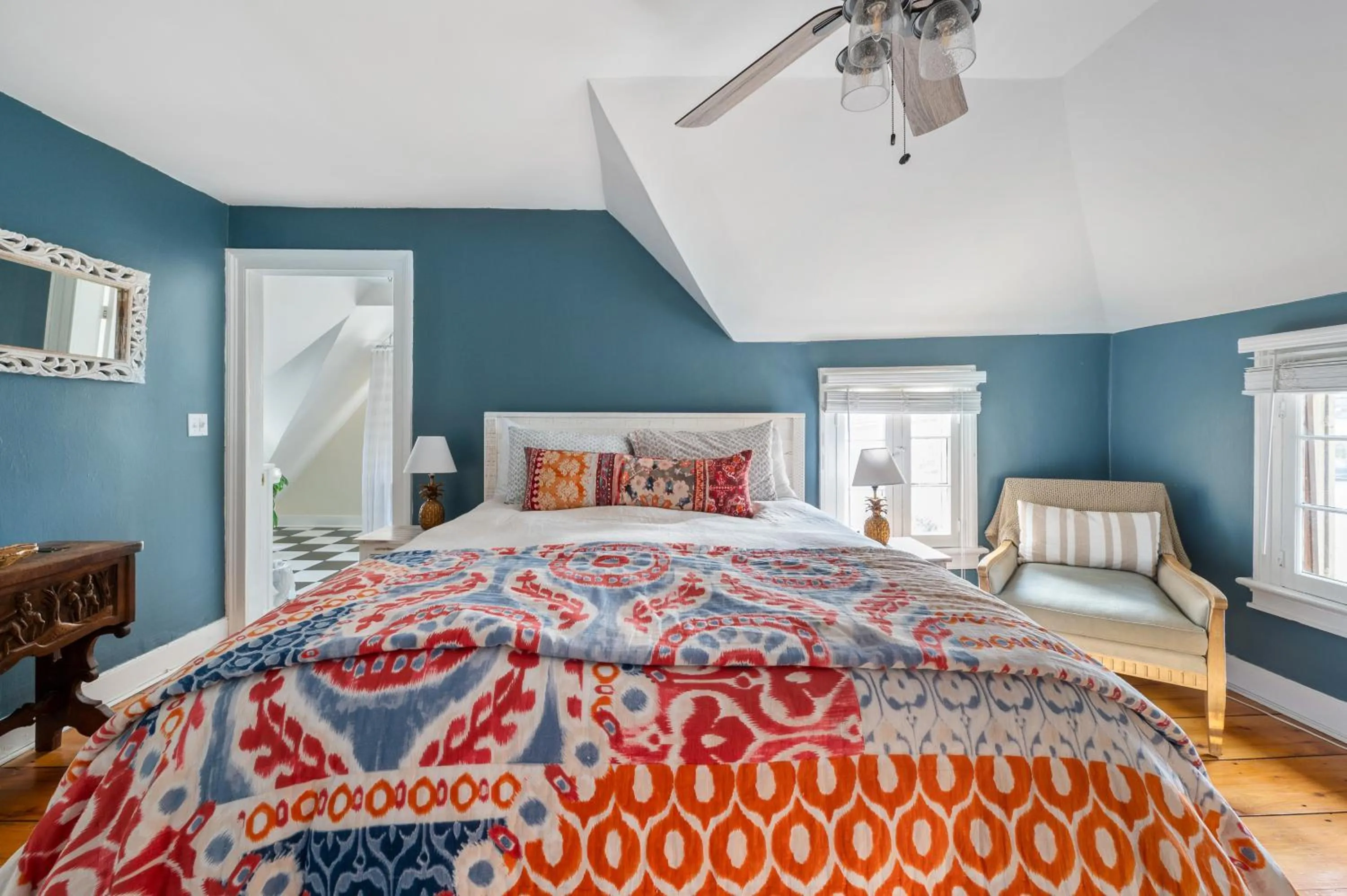 Bed in The Gables of Rhinebeck