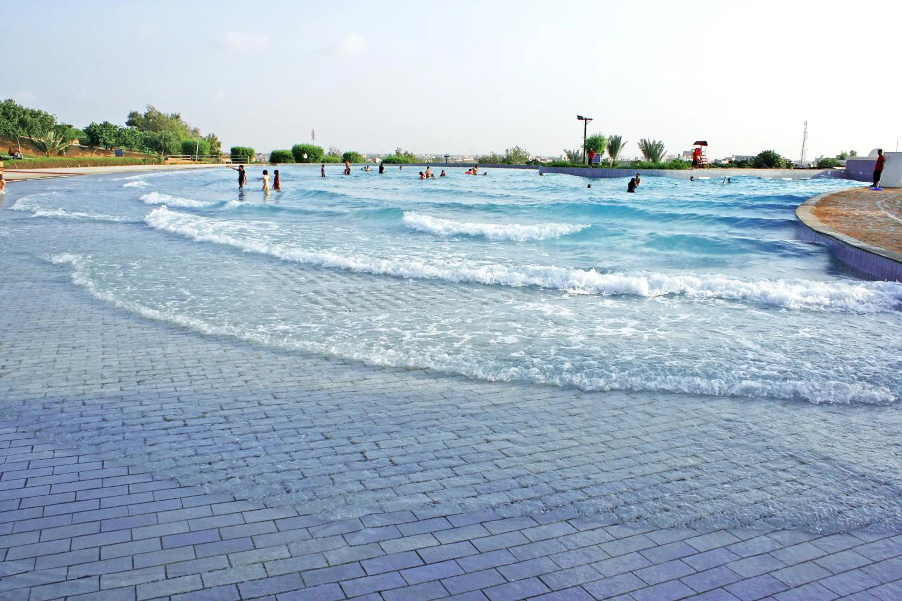 Aqua park in Dreamworld Resort, Hotel & Golf Course