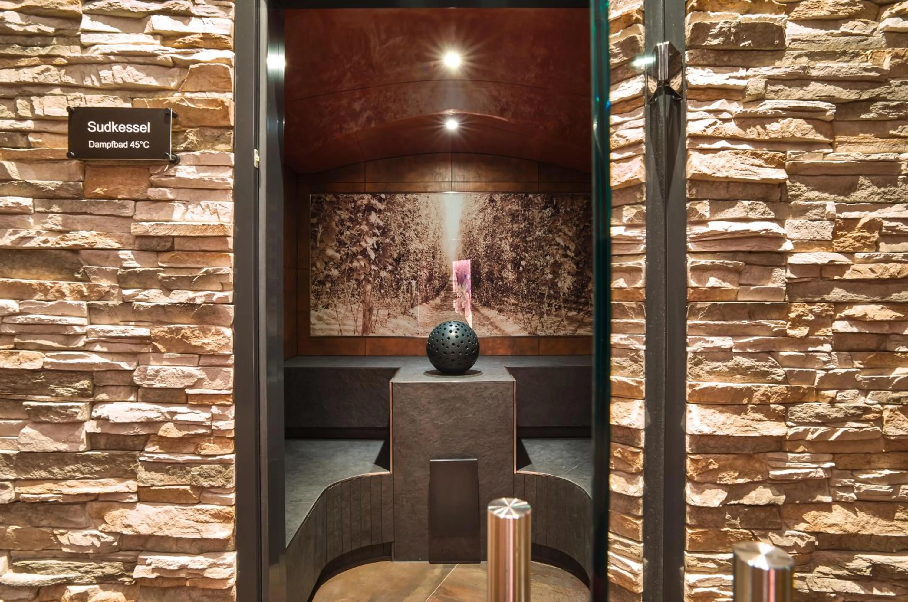 Sauna in Wellness- und Bierhotel Adam Bräu