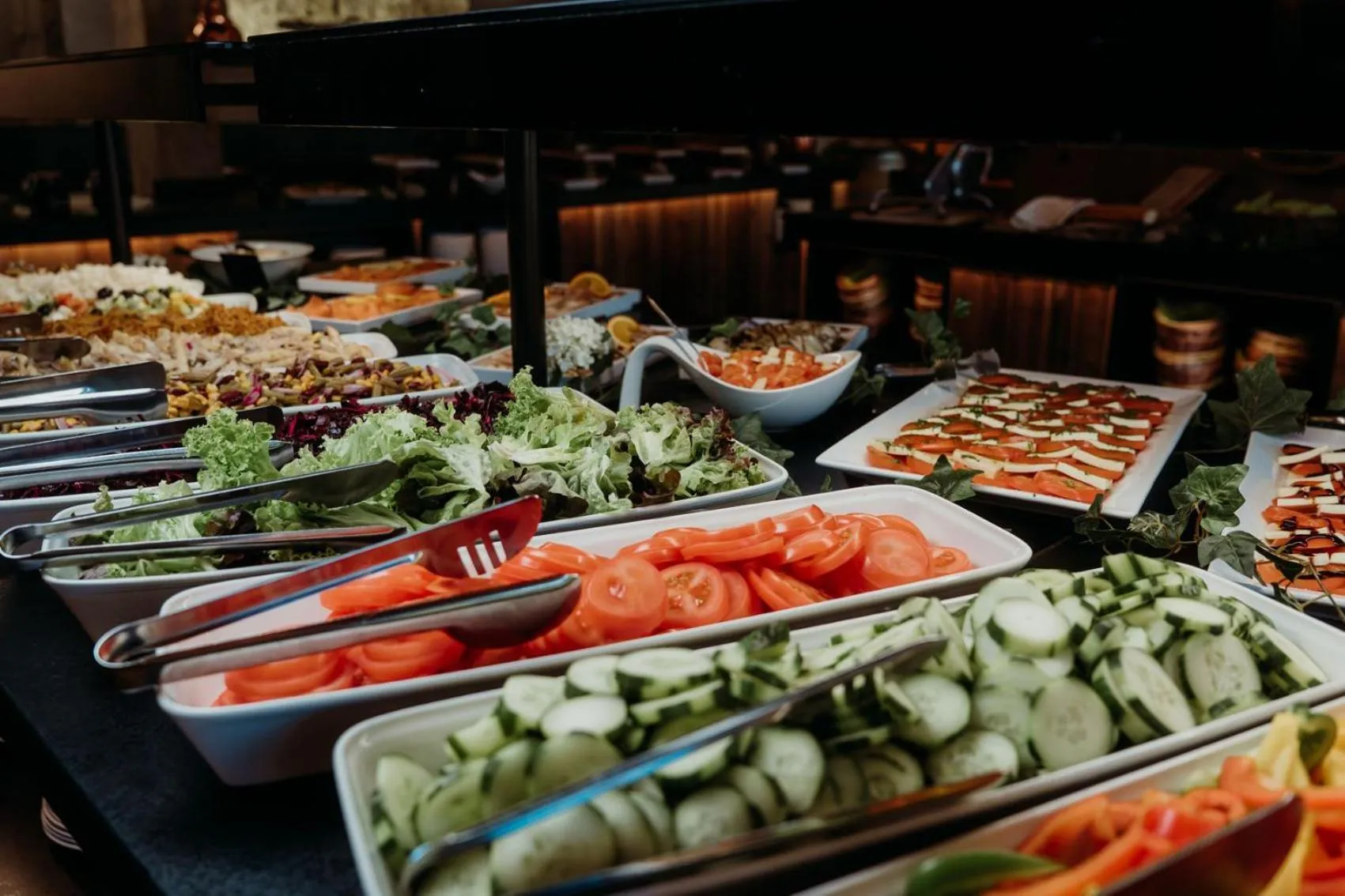 Restaurant/places to eat in Wellness- und Bierhotel Adam Bräu