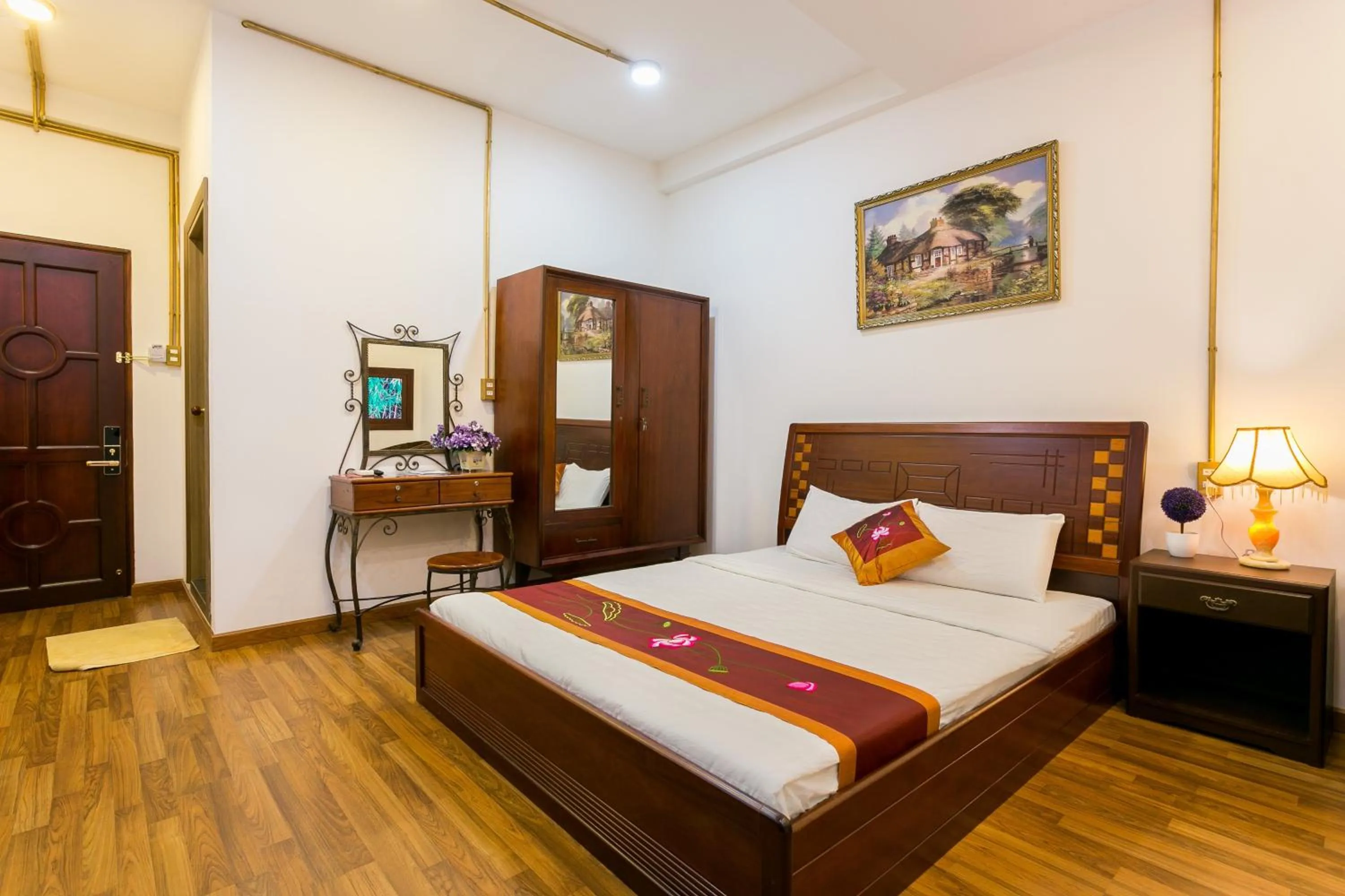 Photo of the whole room, Bed in Indochine Ben Thanh Hotel & Apartments