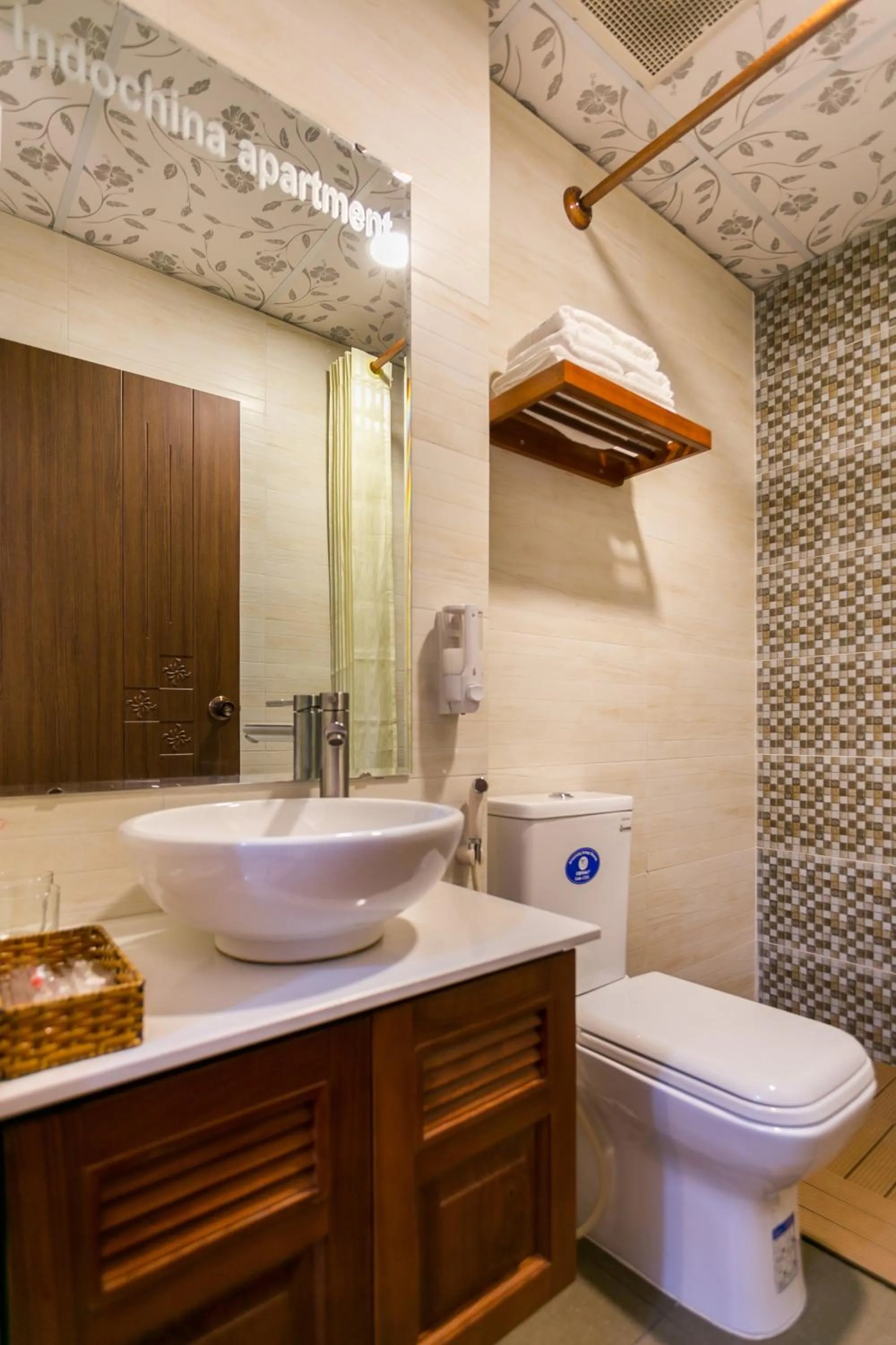 Toilet in Indochine Ben Thanh Hotel & Apartments