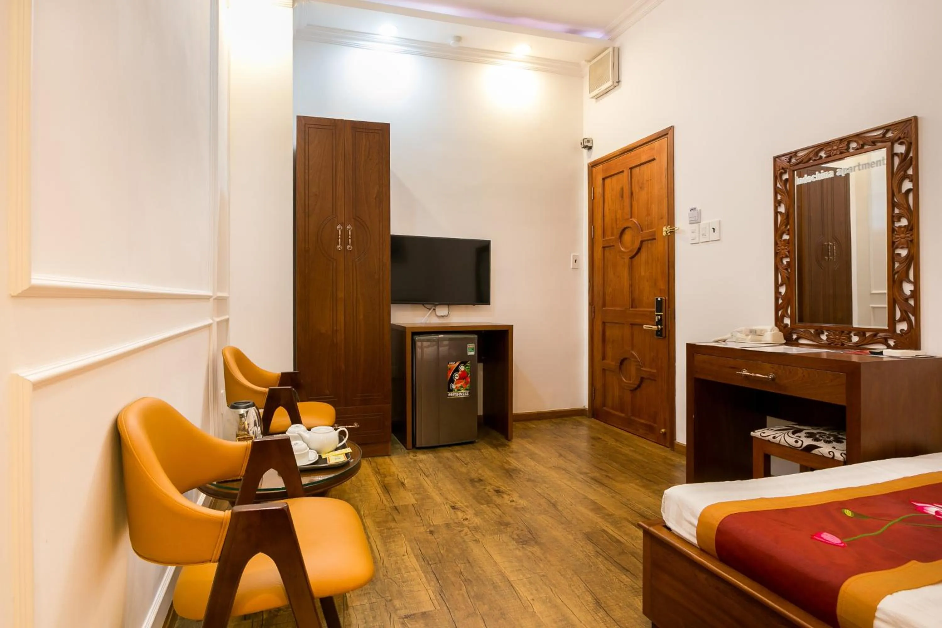 TV and multimedia, Bed in Indochine Ben Thanh Hotel & Apartments