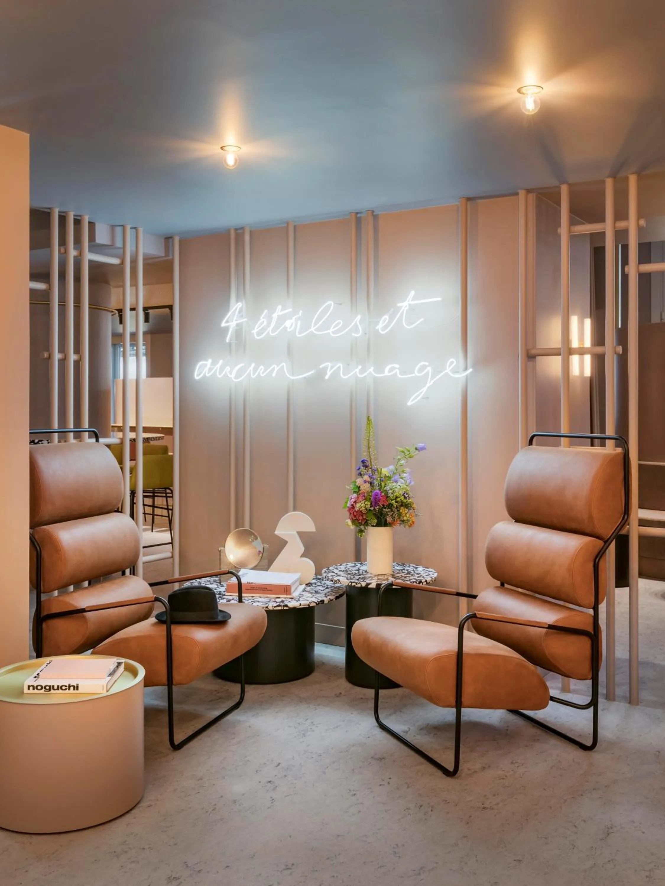 Living room in OKKO Hotels Paris Gare de l'Est