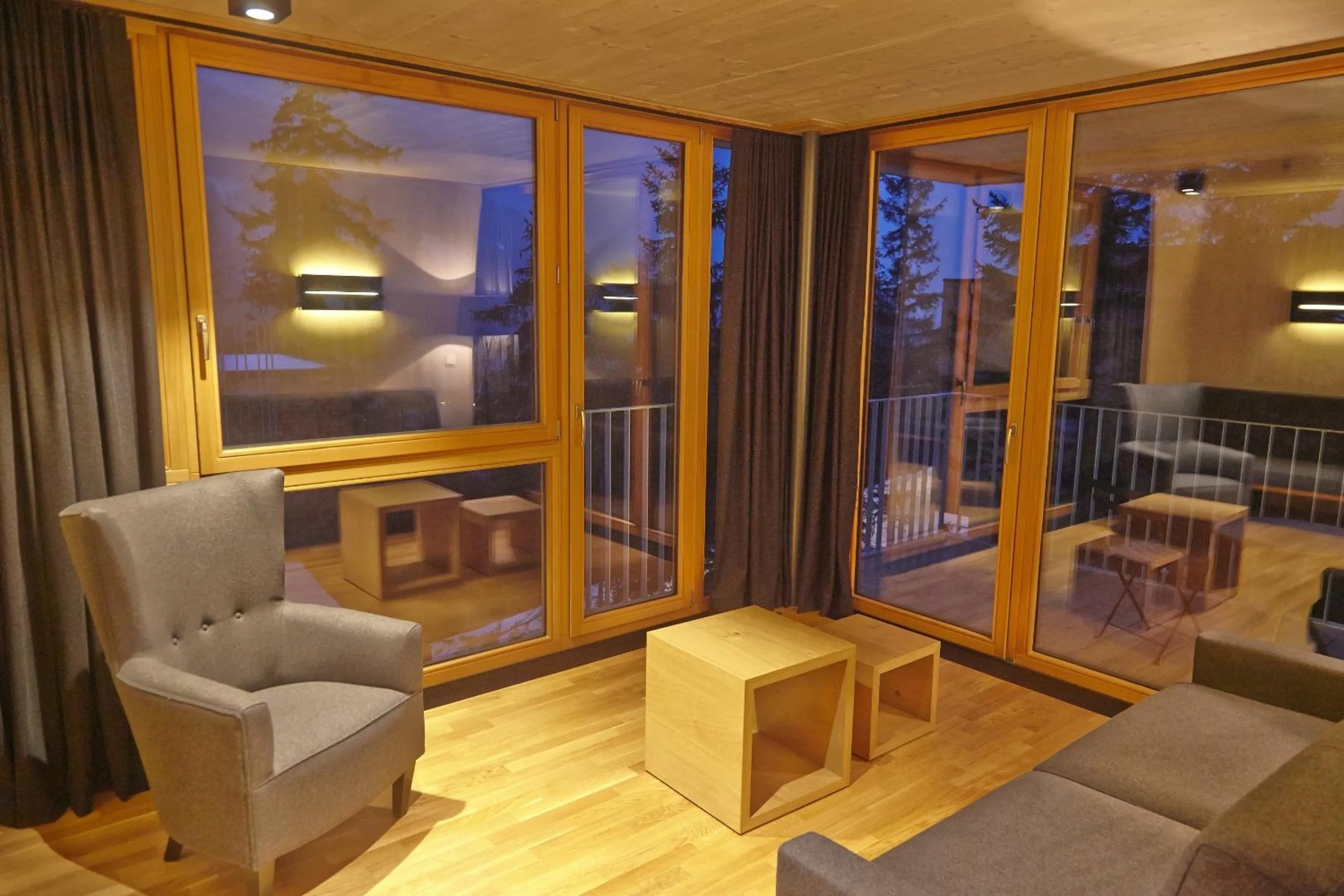 Living room in Gradonna Mountain Resort Chalets & Hotel