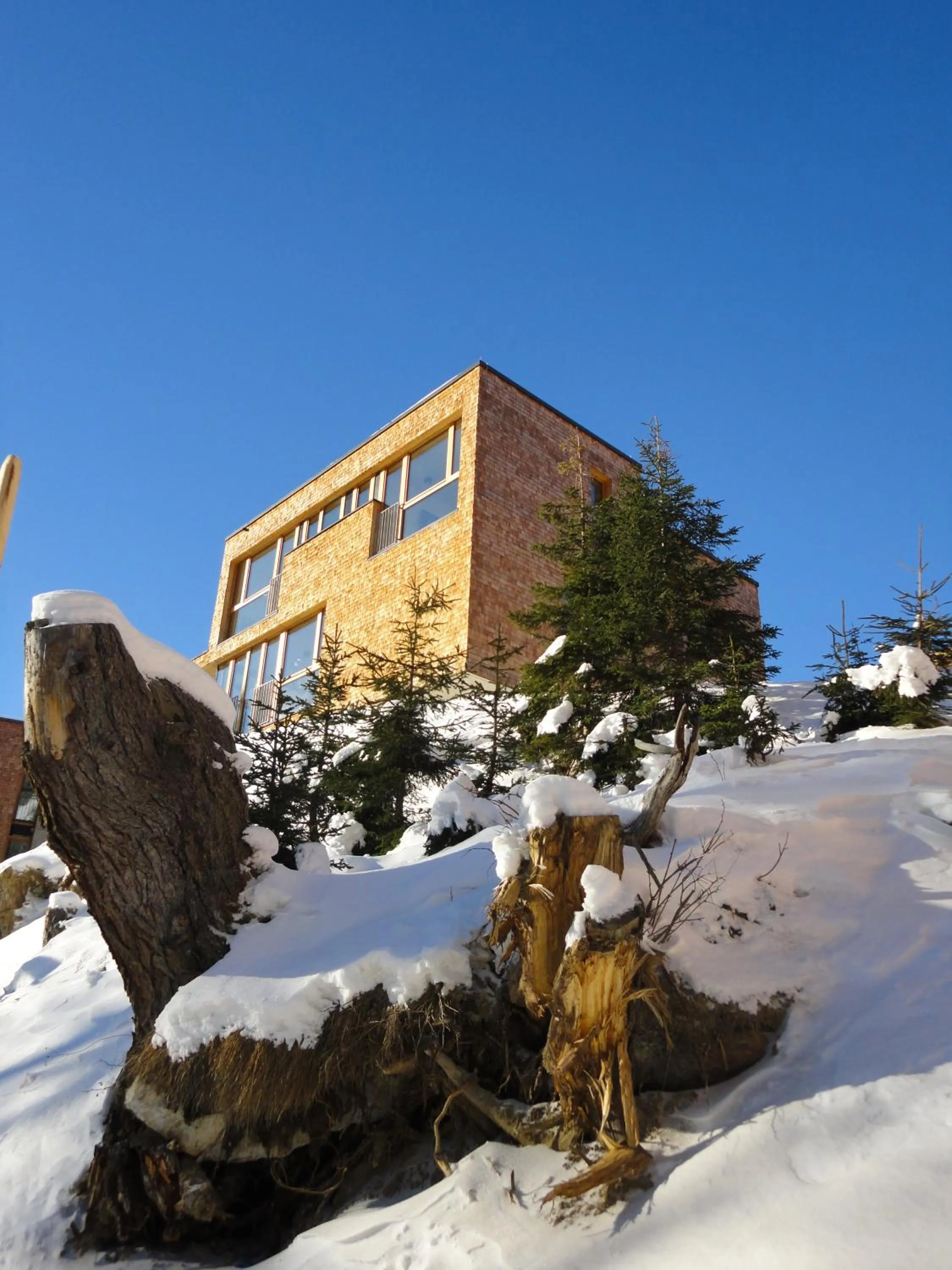 Facade/entrance in Gradonna Mountain Resort Chalets & Hotel