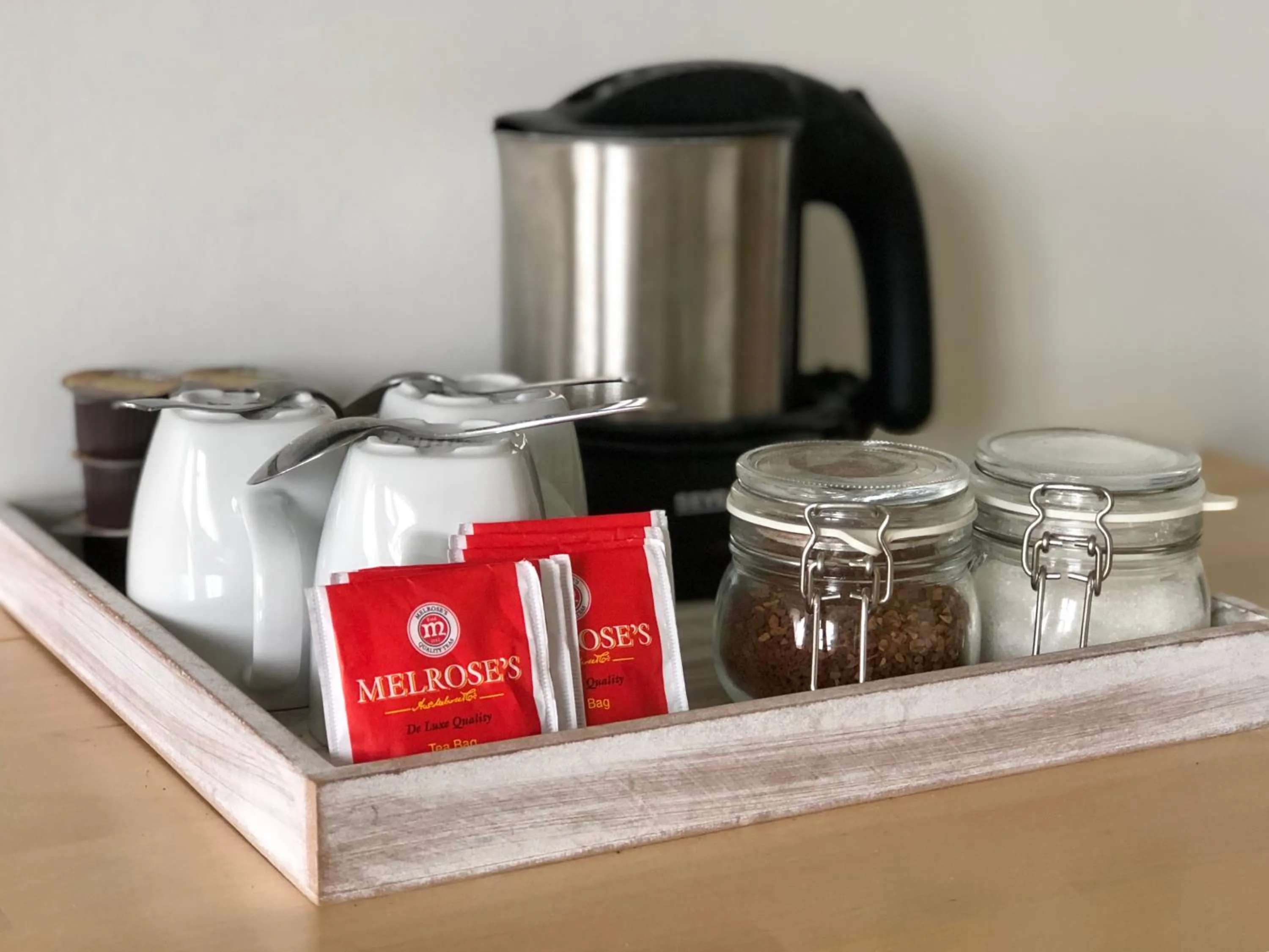 Coffee/tea facilities in Hótel Lækur