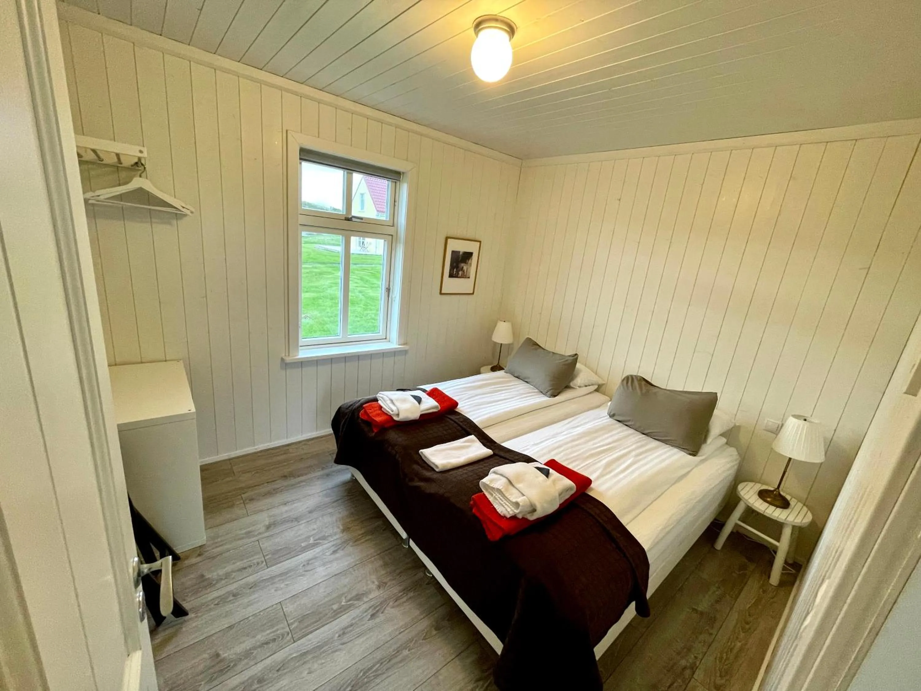 Bed in Hótel Lækur