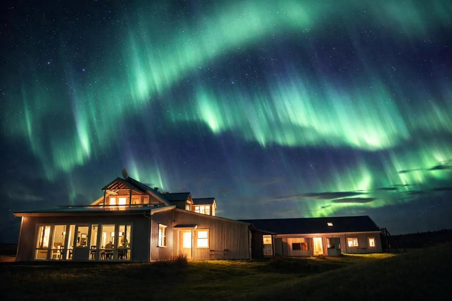 Property building in Hótel Lækur