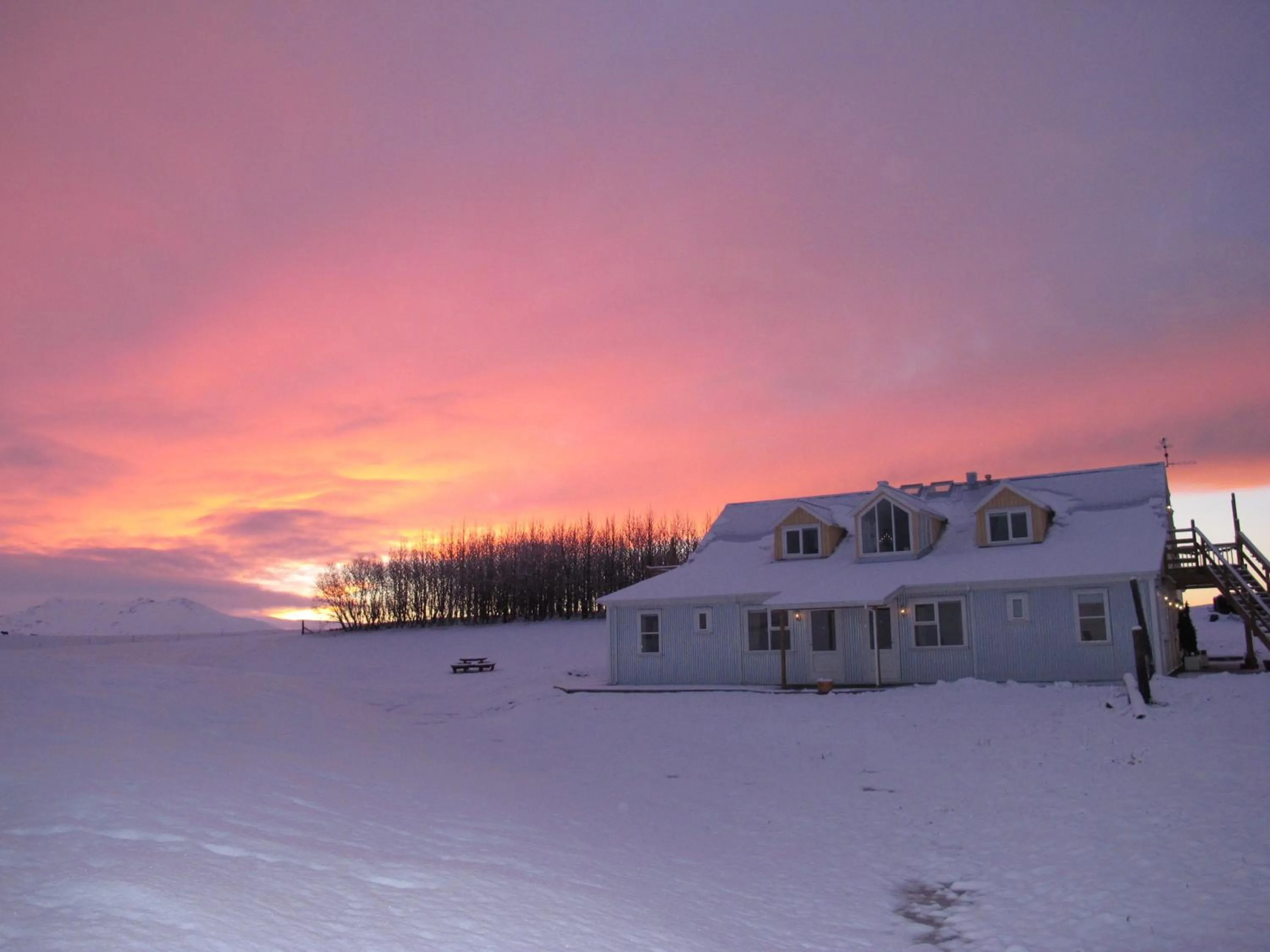 Facade/entrance in Hótel Lækur