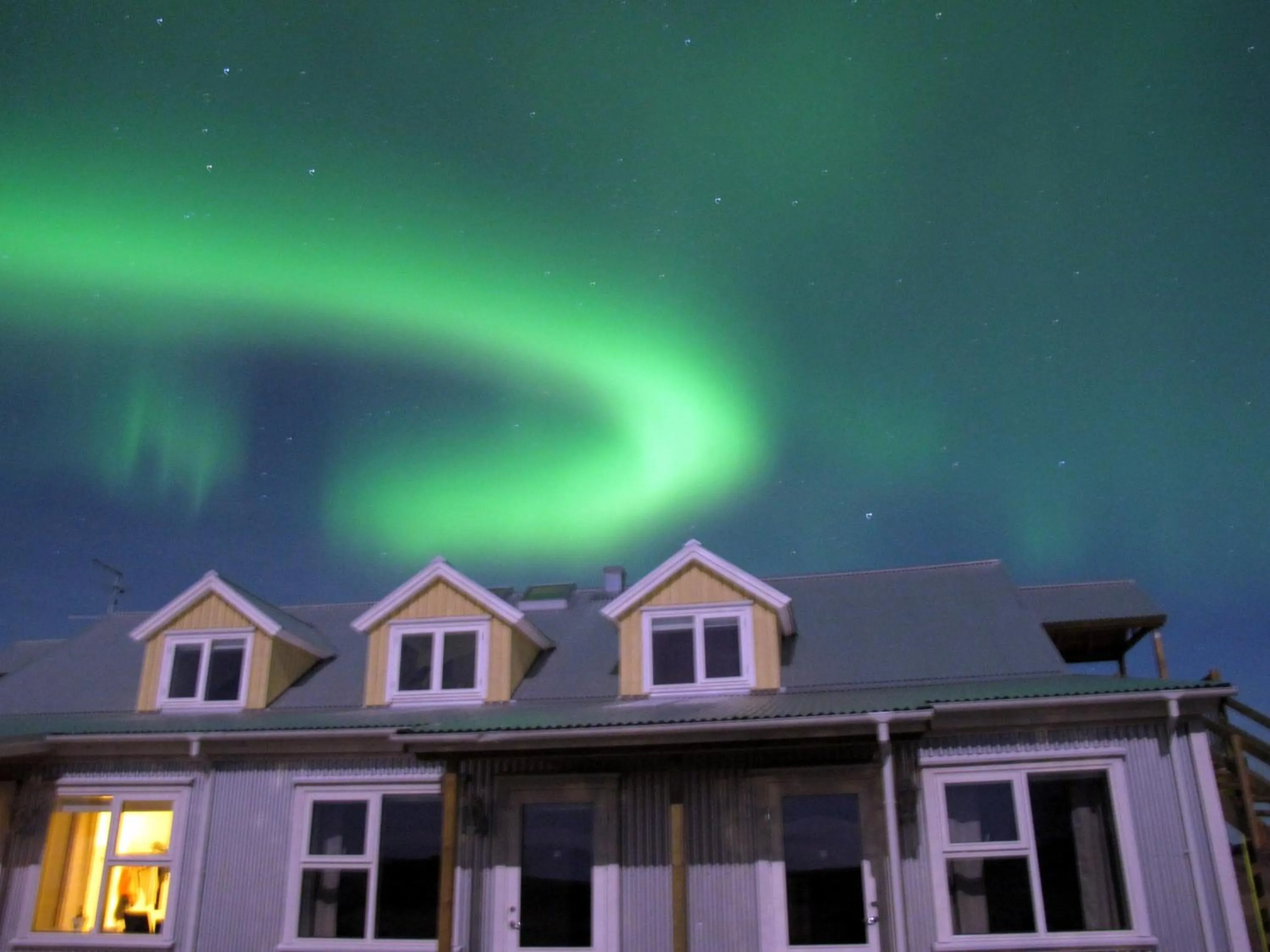Facade/entrance in Hótel Lækur