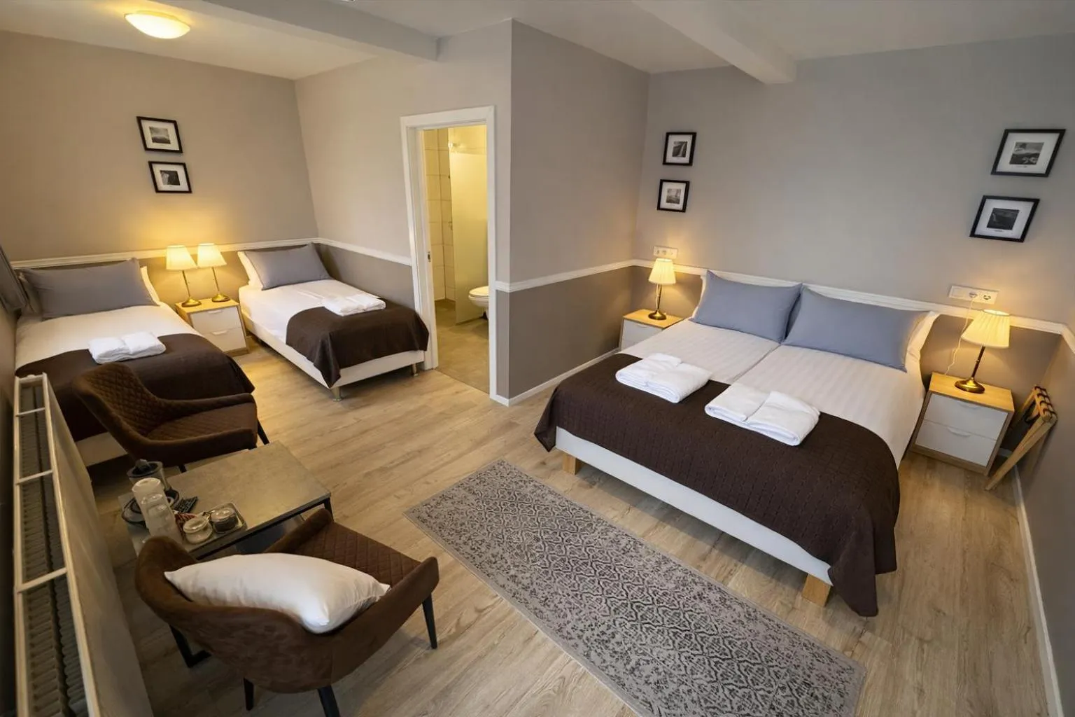 Bed in Hótel Lækur