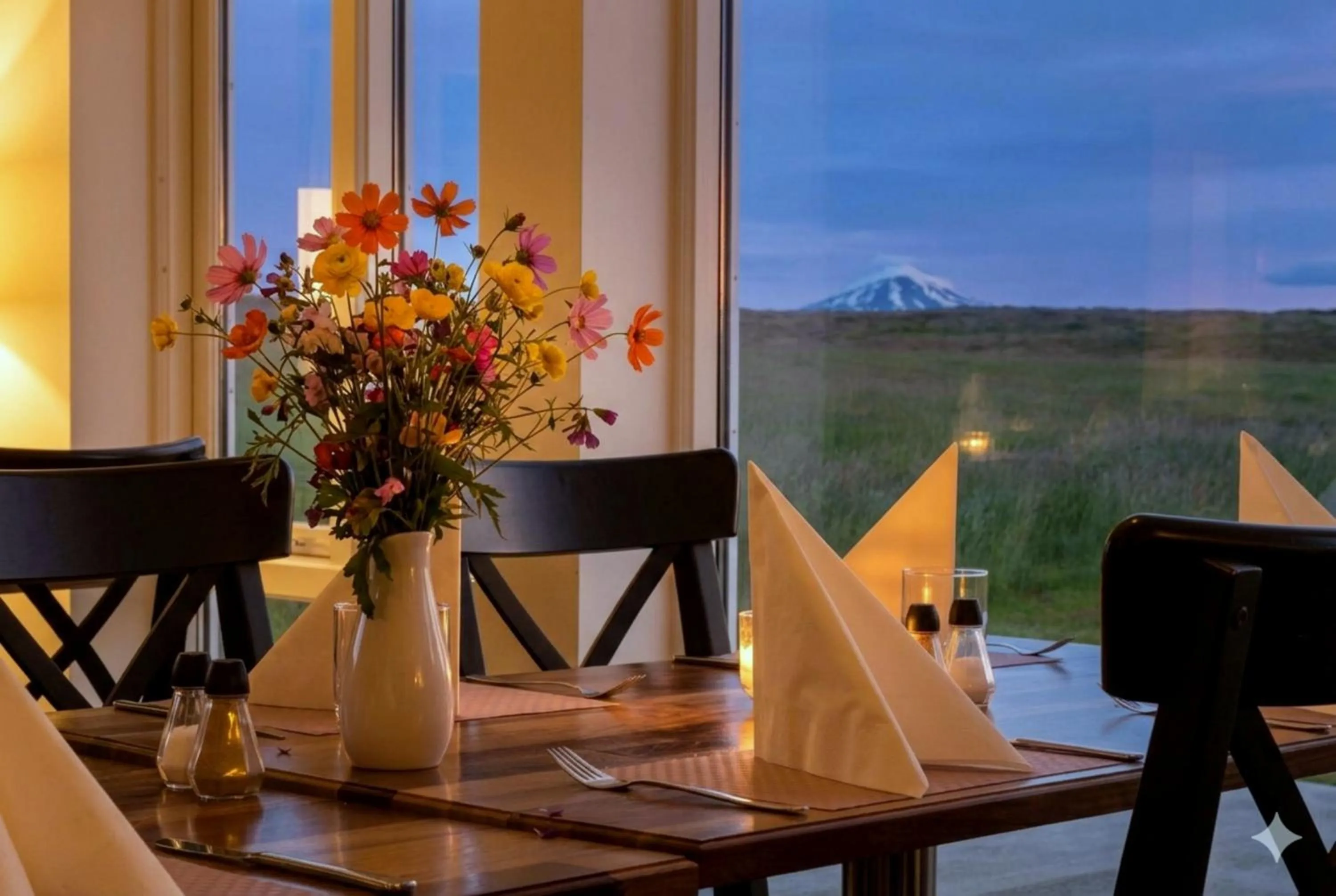 Restaurant/places to eat in Hótel Lækur