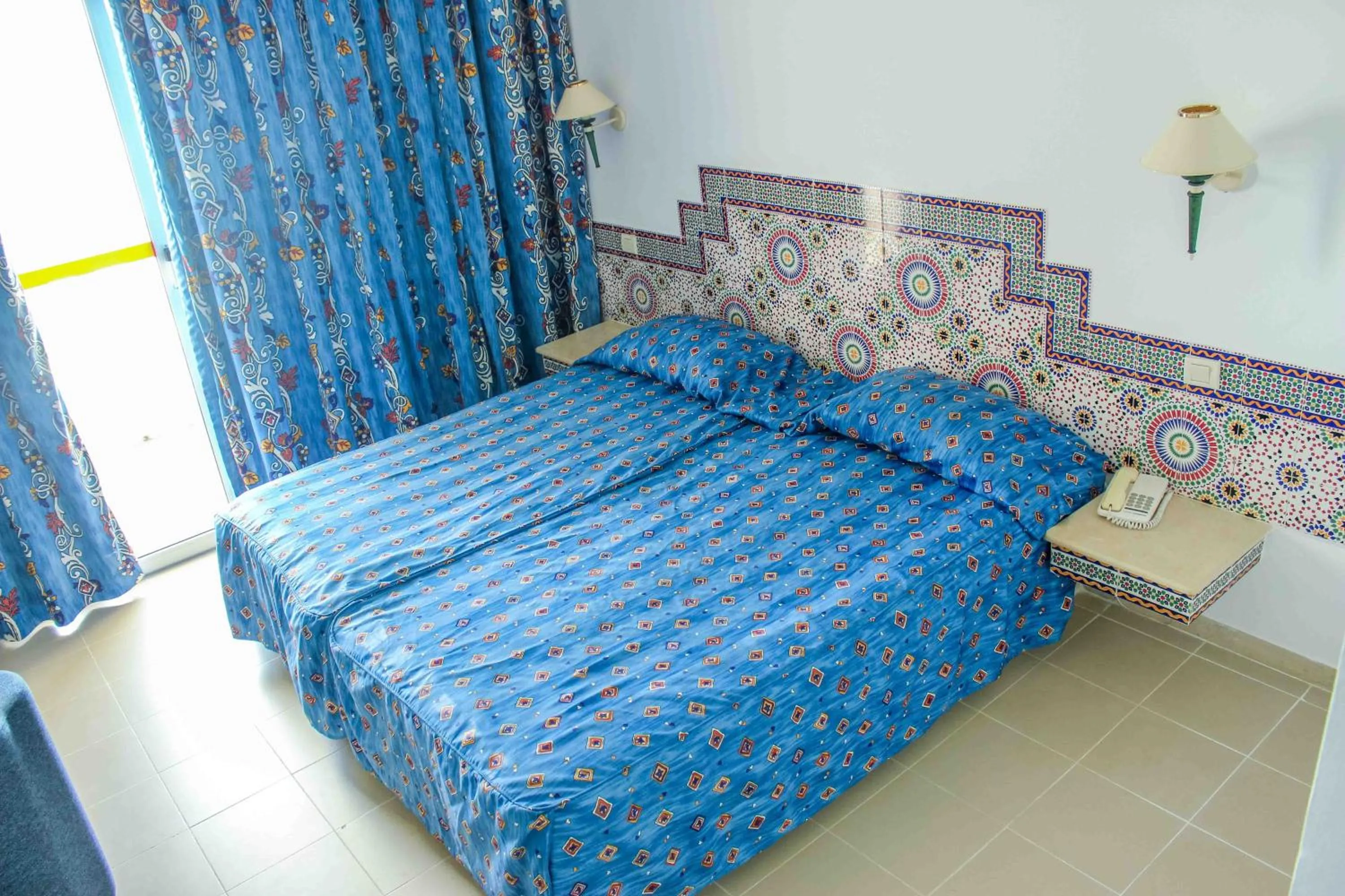 Bed in Hotel Dreams Beach