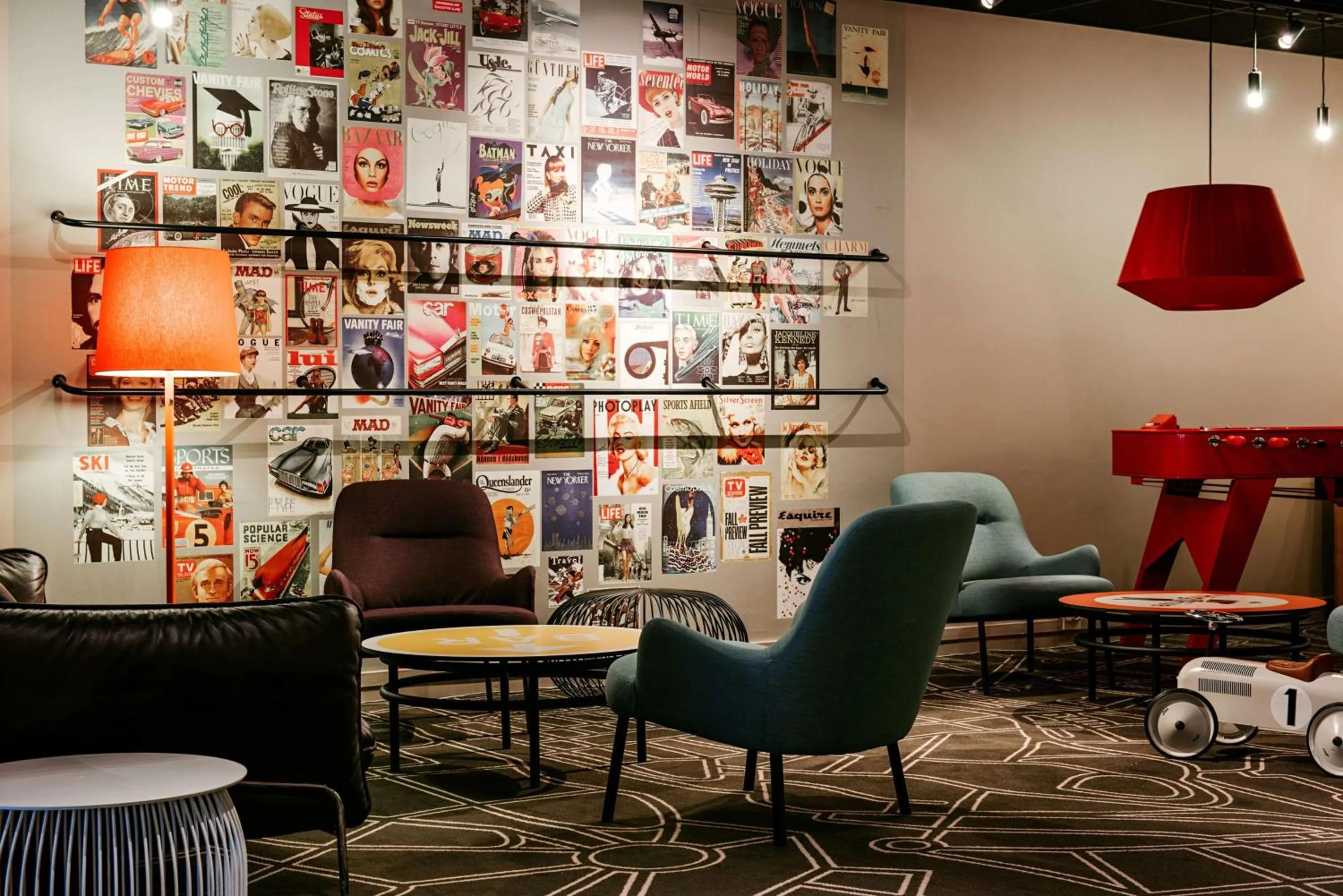 Lobby or reception in Scandic Umeå Syd