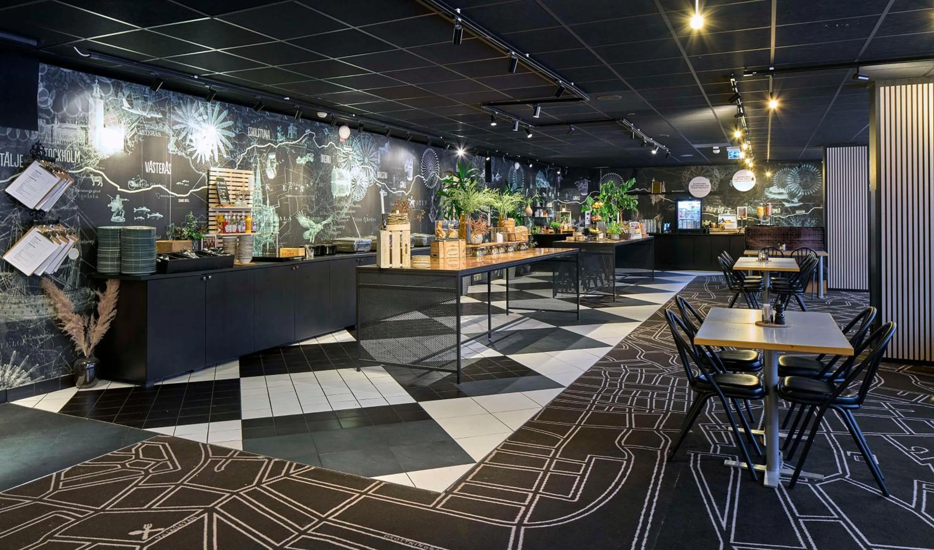 Restaurant/places to eat in Scandic Umeå Syd