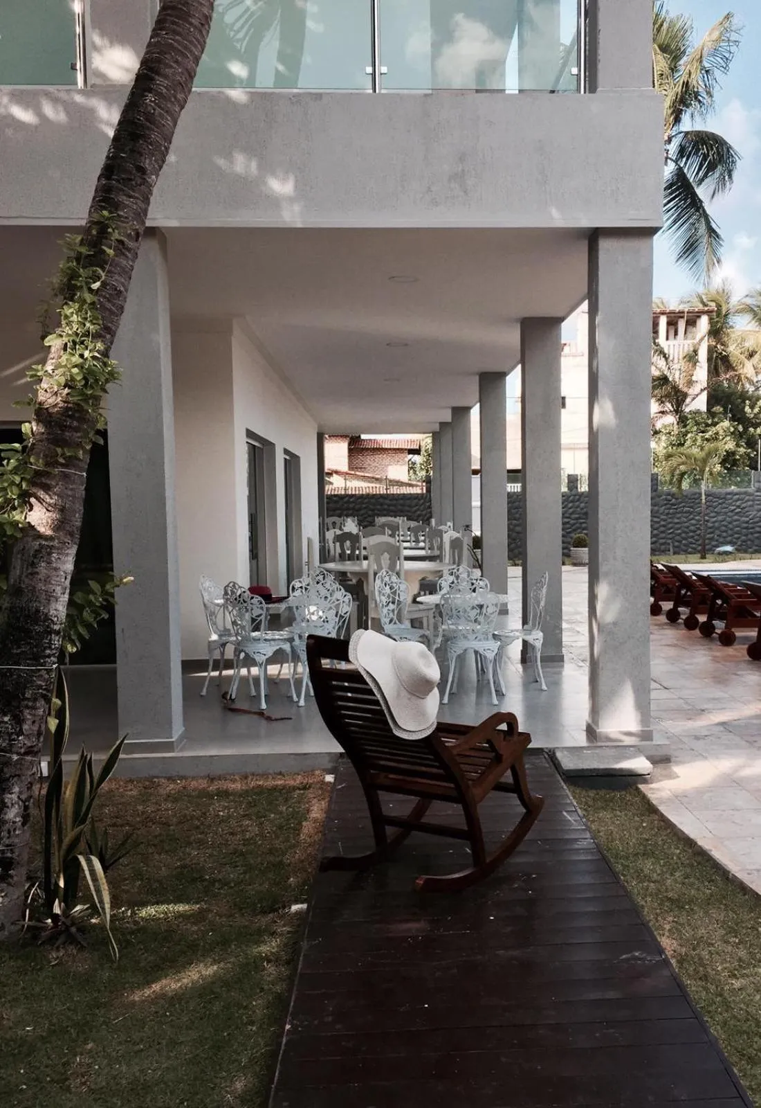 Patio in Relais de Charme Boutique Hotel Pititinga