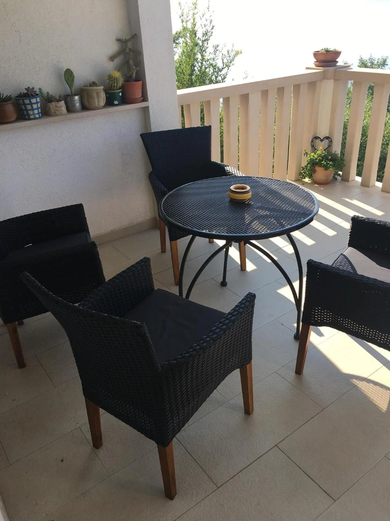 Balcony/Terrace in Villa Anči