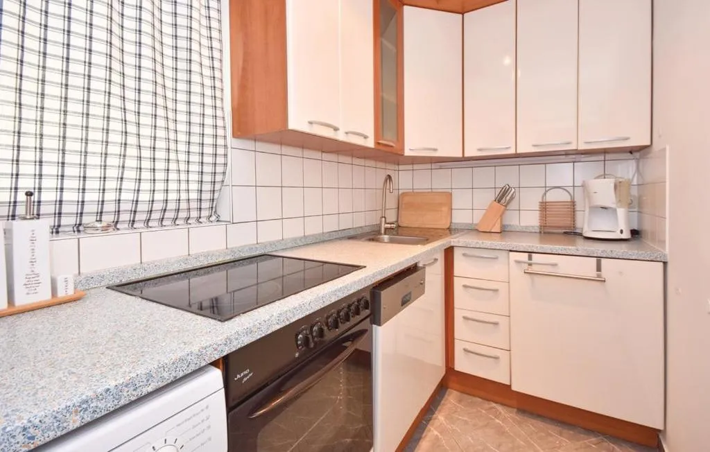 Kitchen or kitchenette in Villa Anči