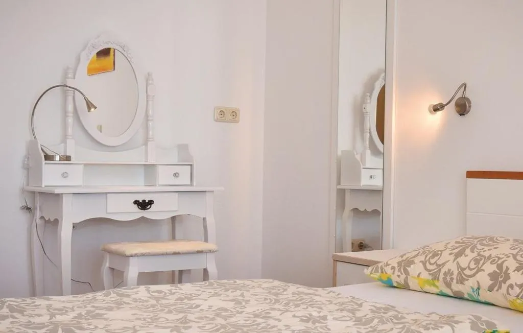 Bedroom, Bed in Villa Anči