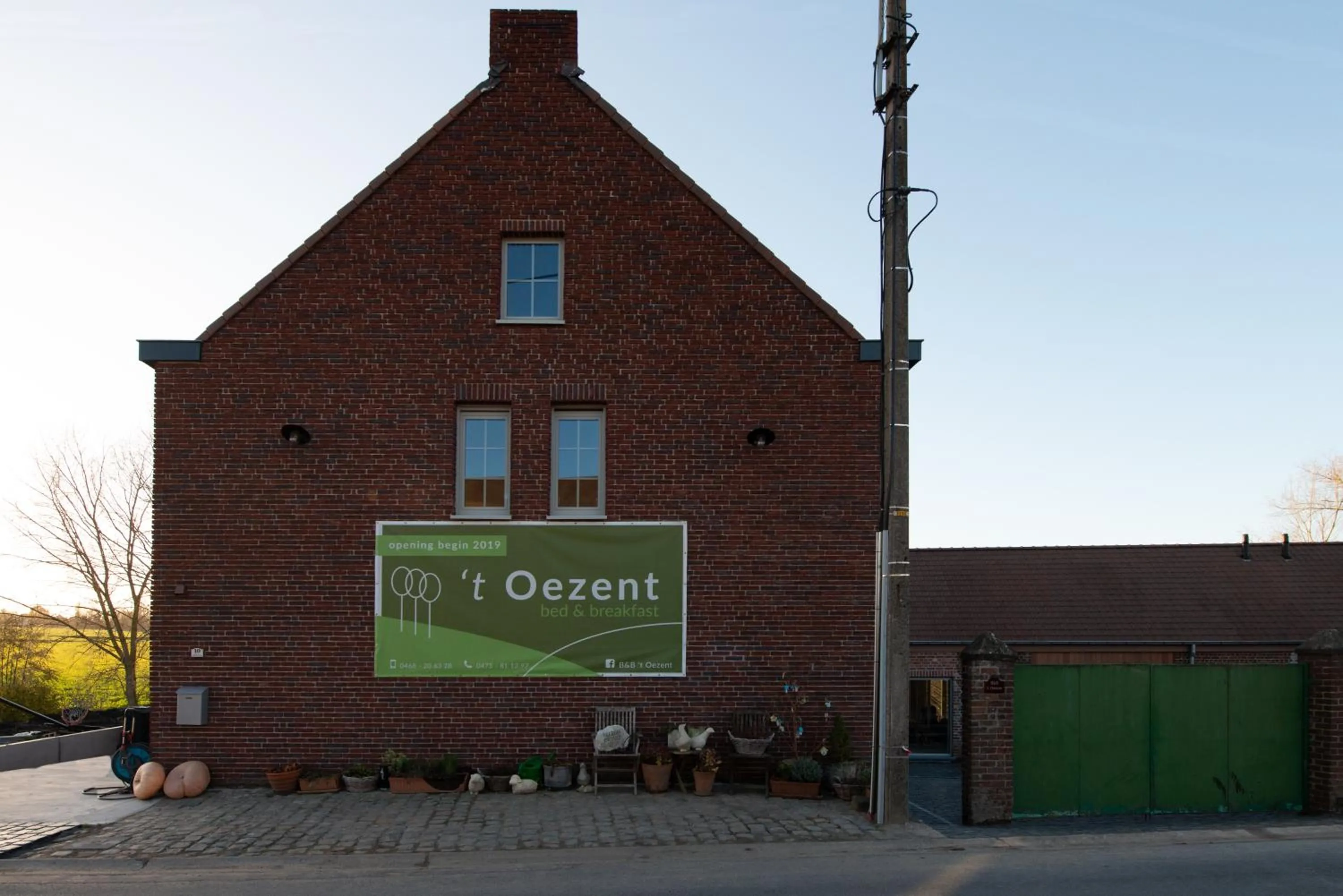 Property building in B&B 't Oezent
