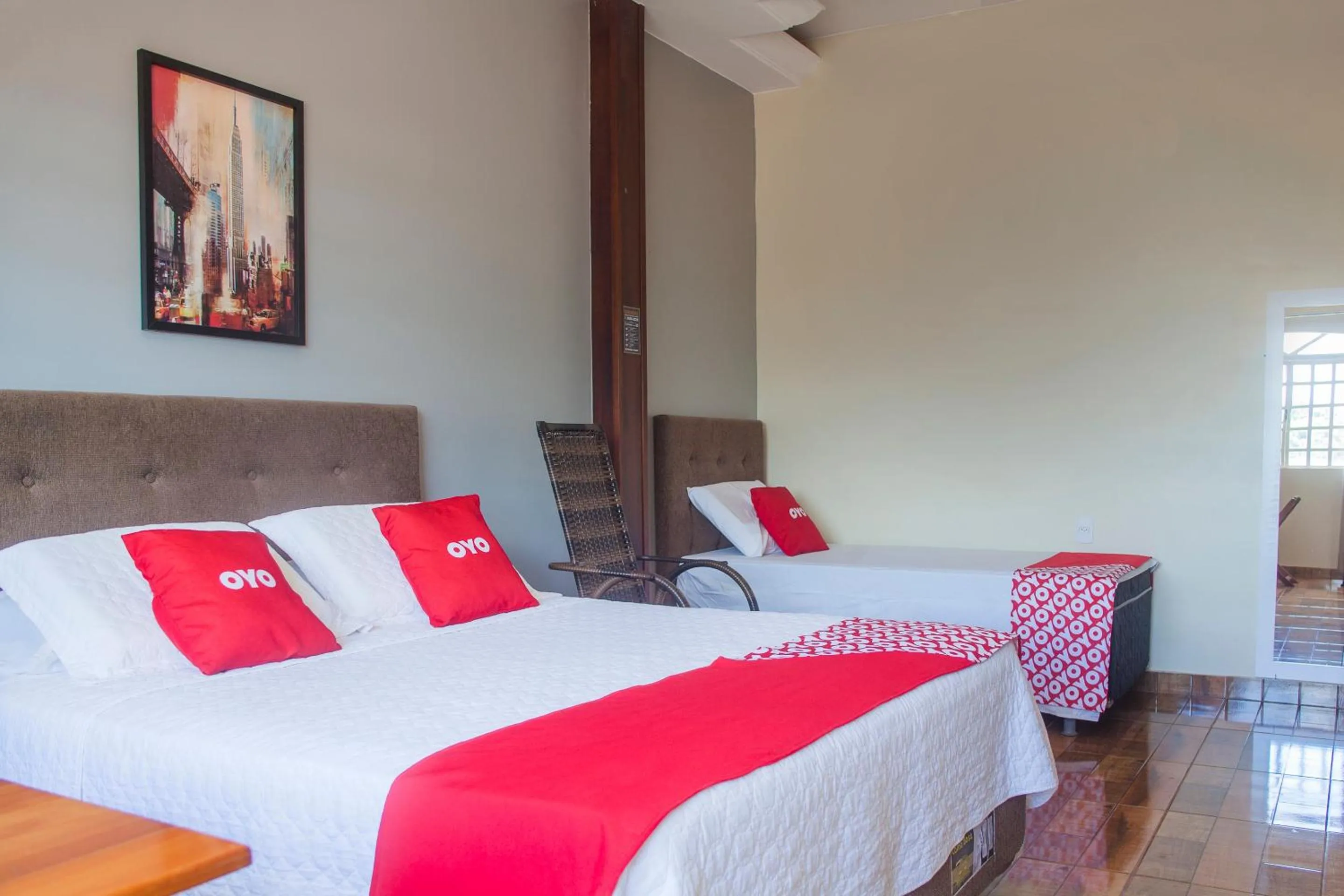 Bedroom, Bed in OYO M&J Hotel