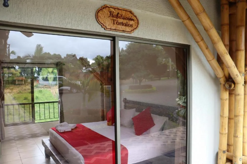 Bed in La Victoria Hotel Campestre