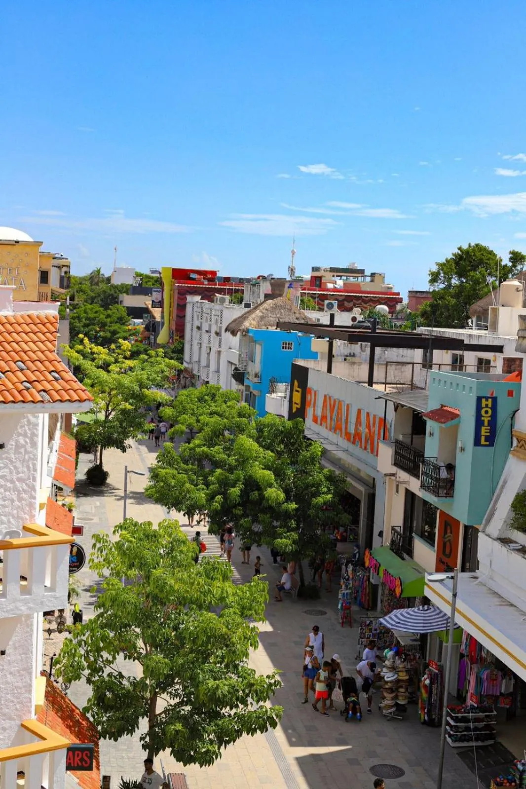 City view in Boutique Hotel Delfin 5th Avenue