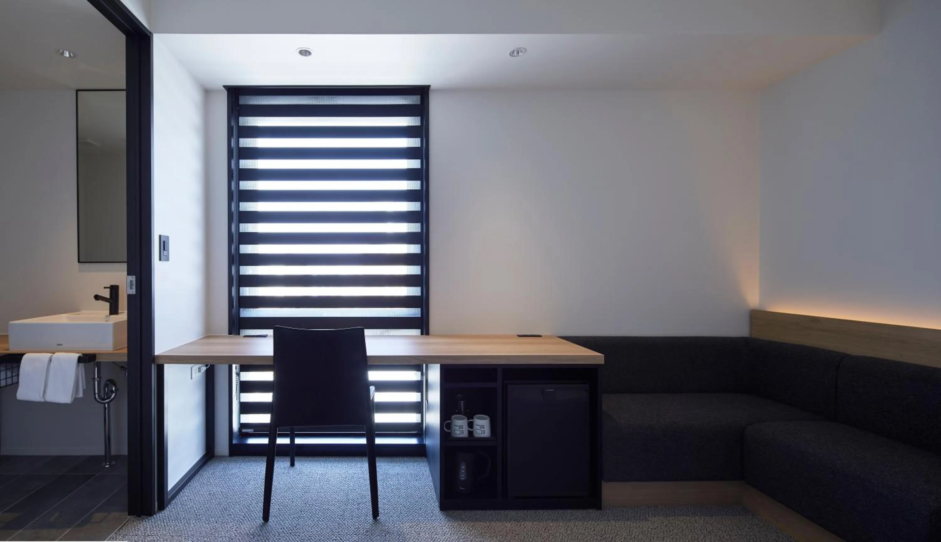 Decorative detail in hotel androoms Nagoya Fushimi