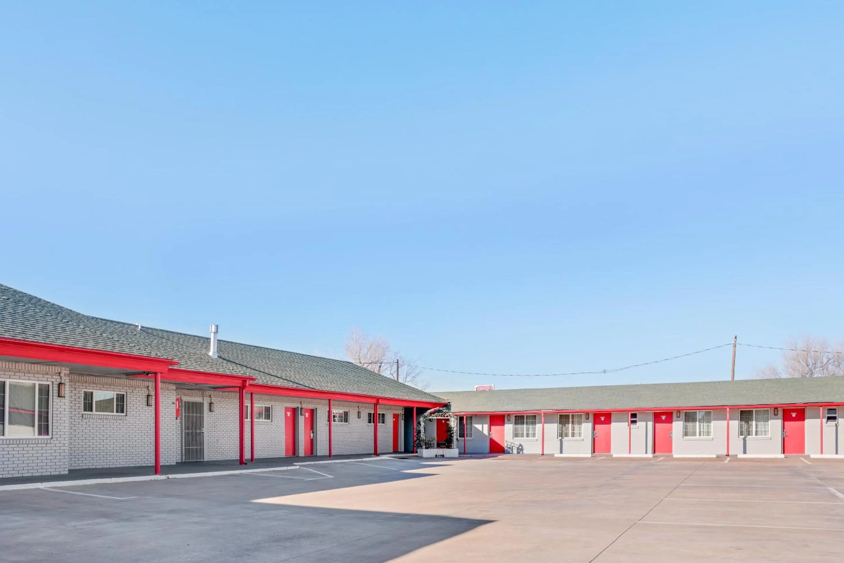 On site in OYO Hotel Liberal, Kansas