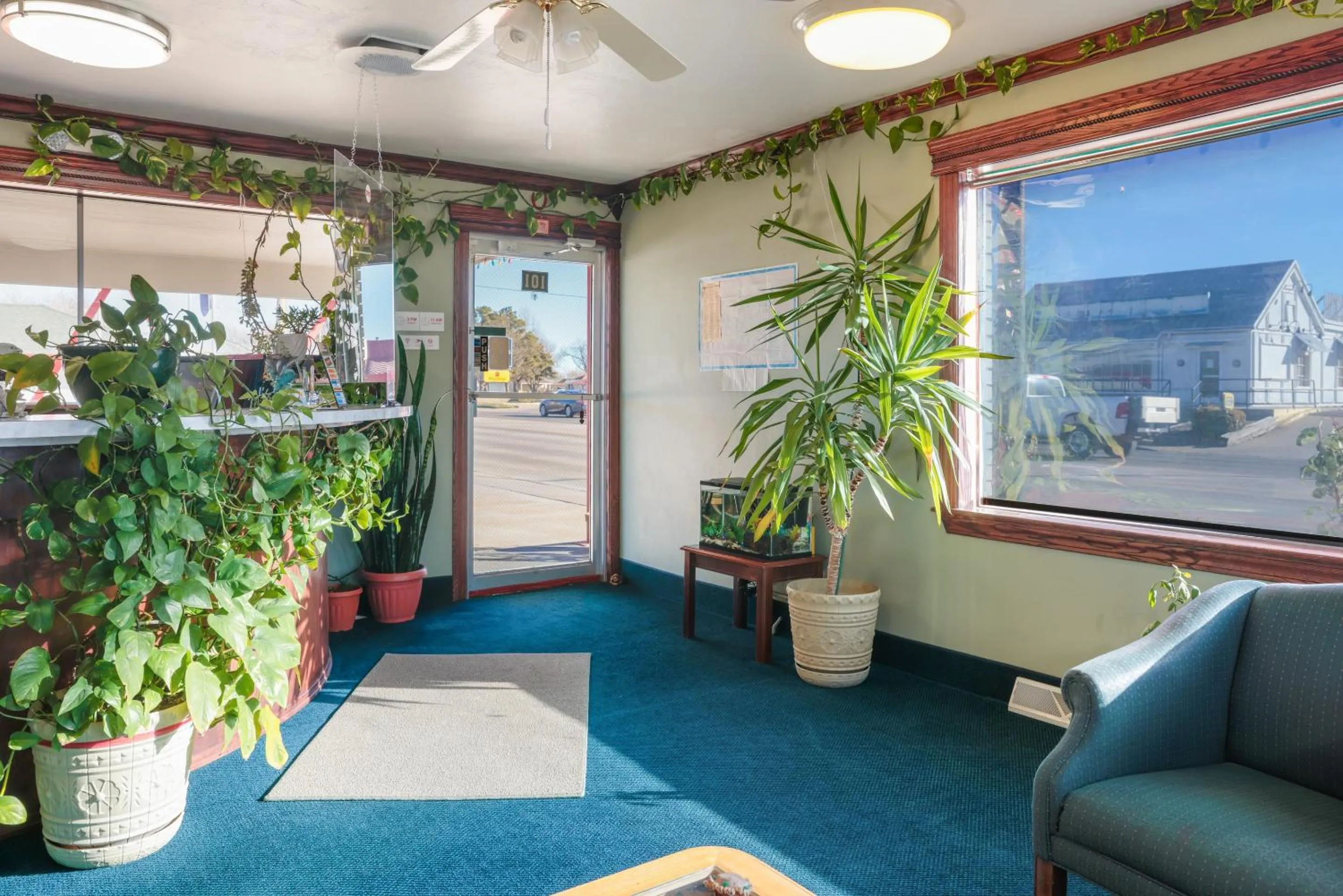 Lobby or reception in OYO Hotel Liberal, Kansas