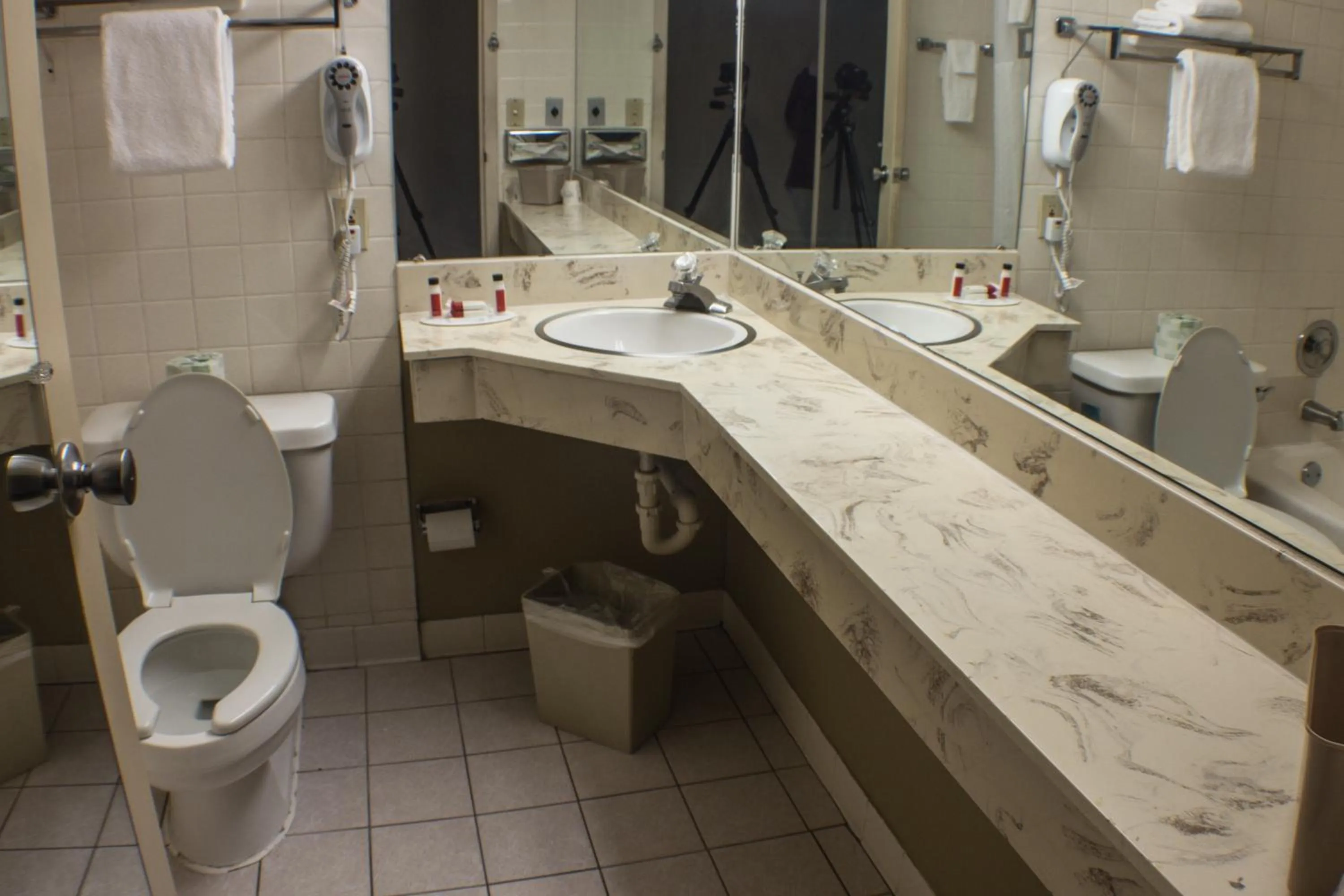 Toilet in Super 8 by Wyndham Erie/I 90