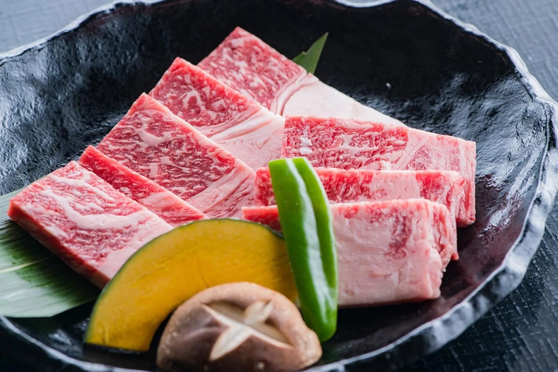 Food close-up in Shimantonoyado
