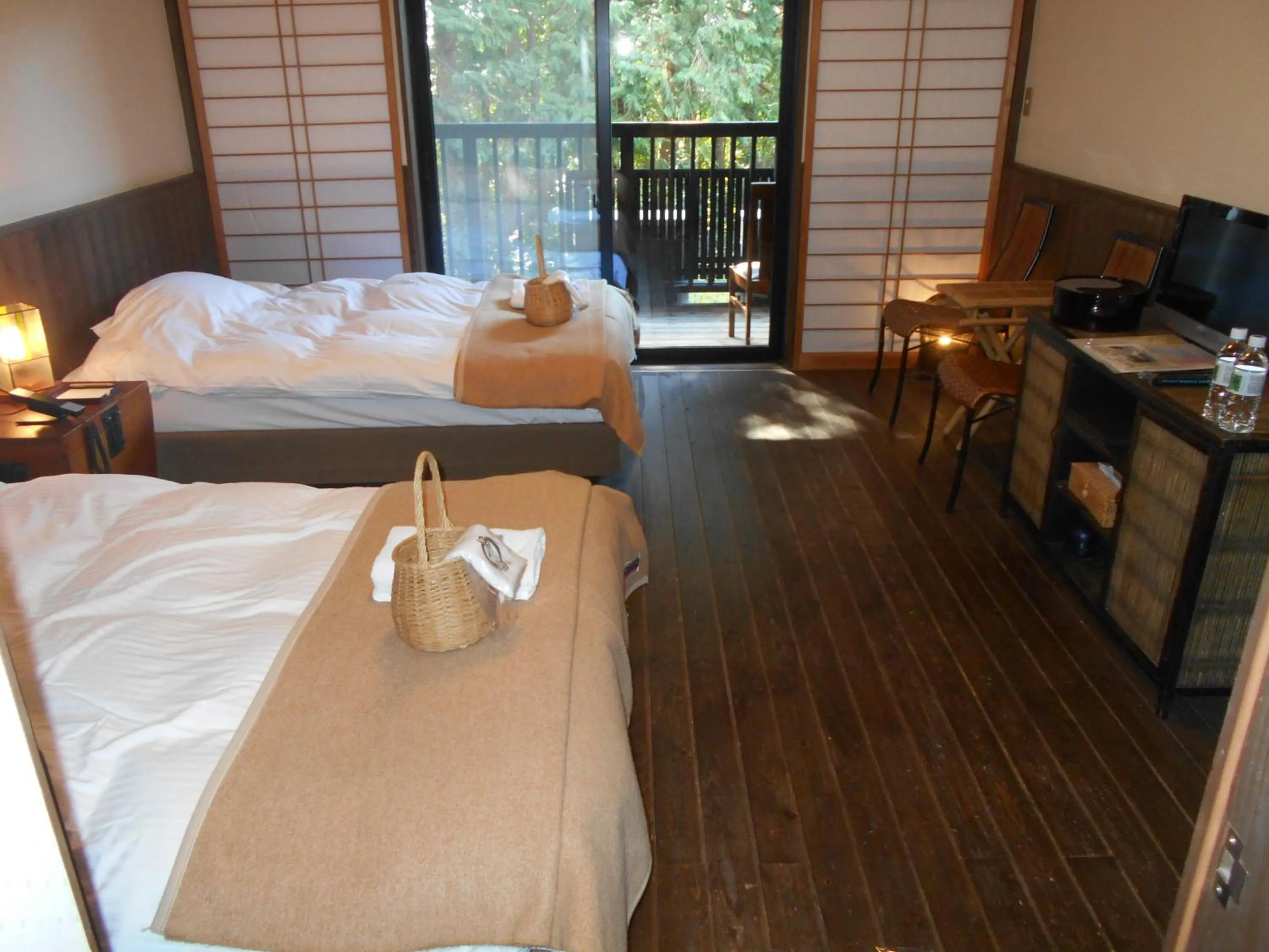 Photo of the whole room, Bed in Shimantonoyado