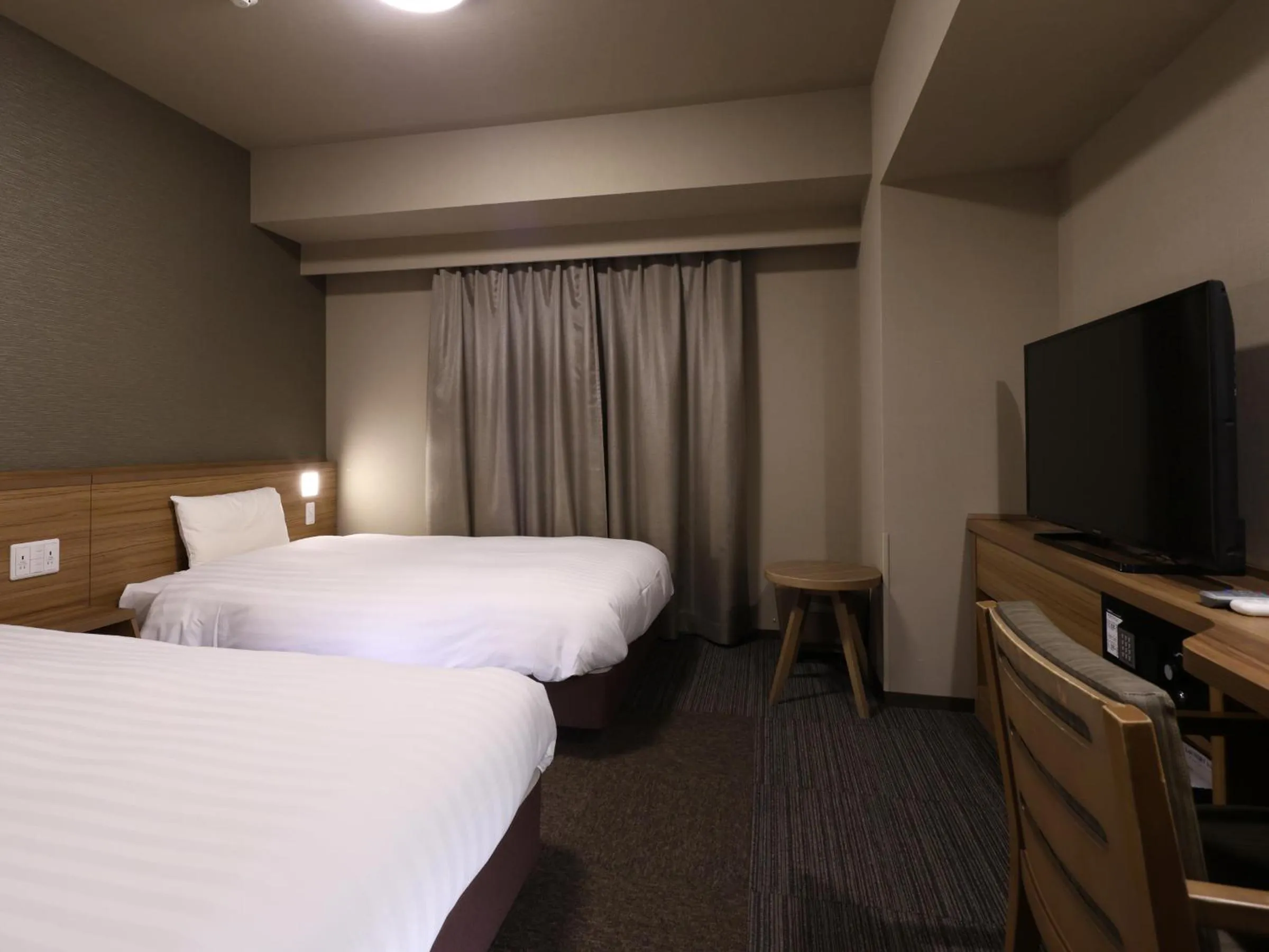 Bed in Dormy Inn Premium Fukui Natural Hot Spring