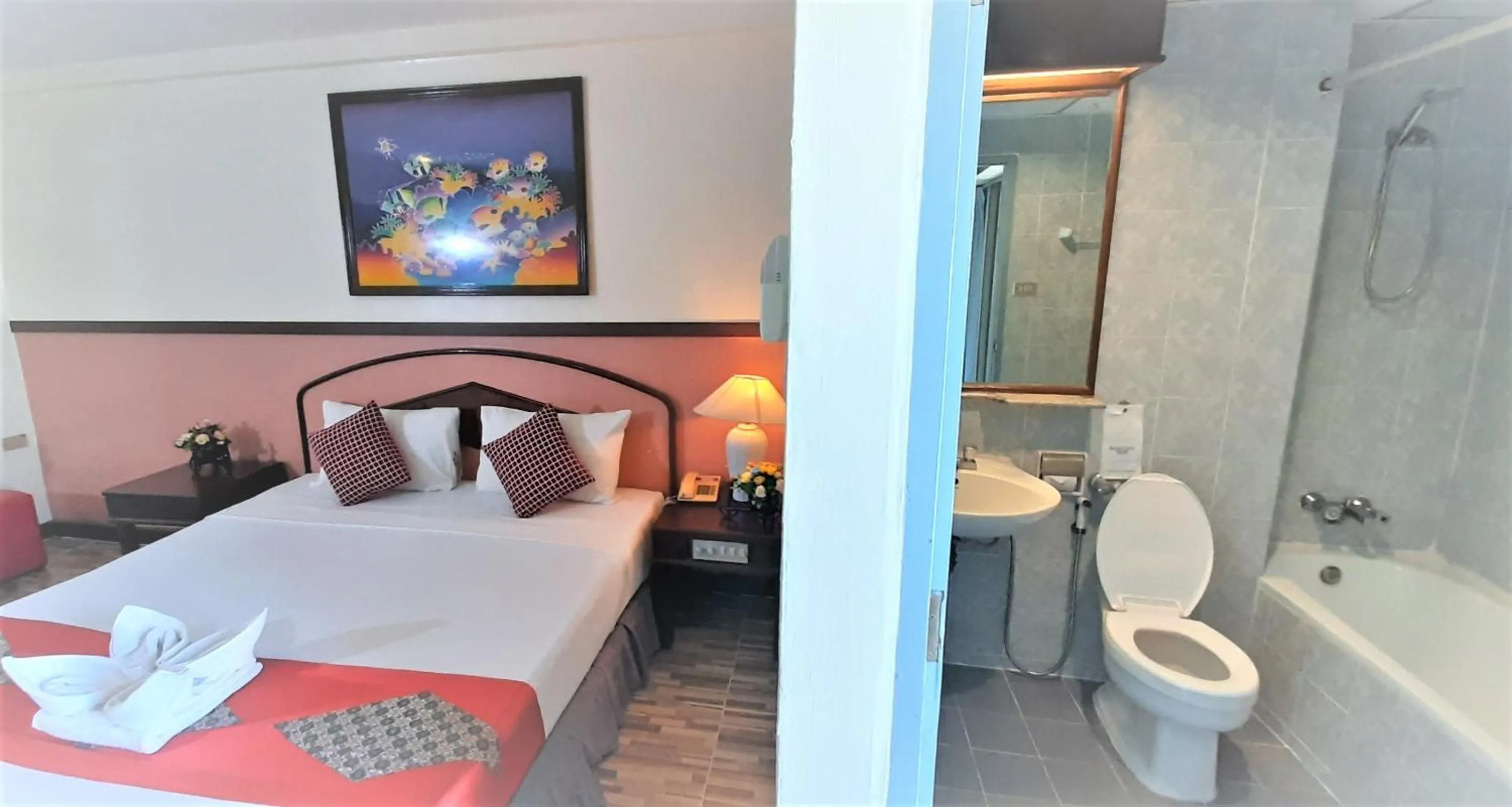 Bed in D2 lamoon resotel